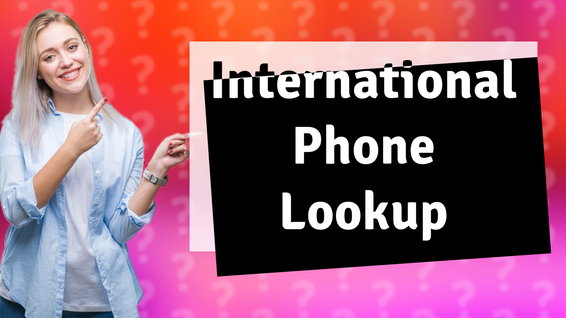 International Phone Lookup