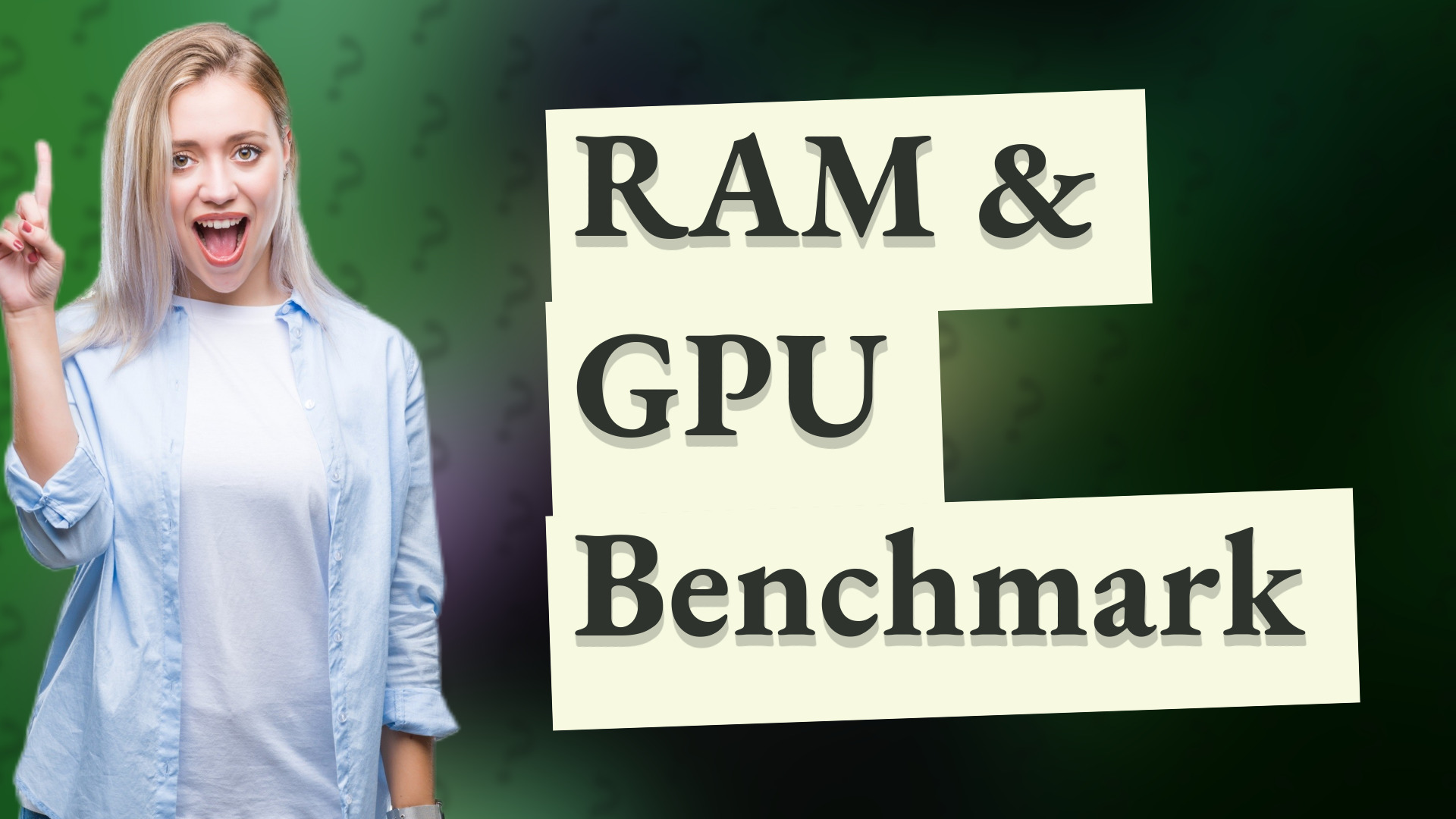 RAM & GPU Benchmark