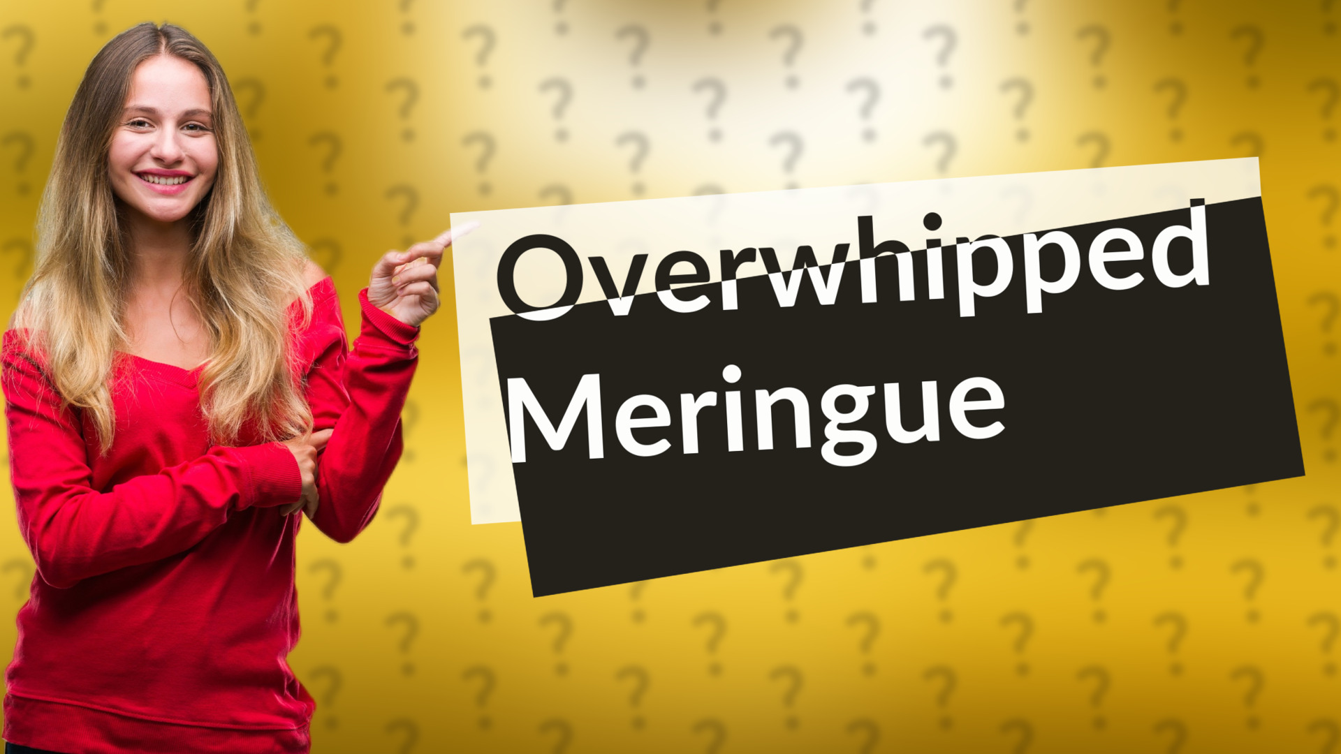 Overwhipped Meringue