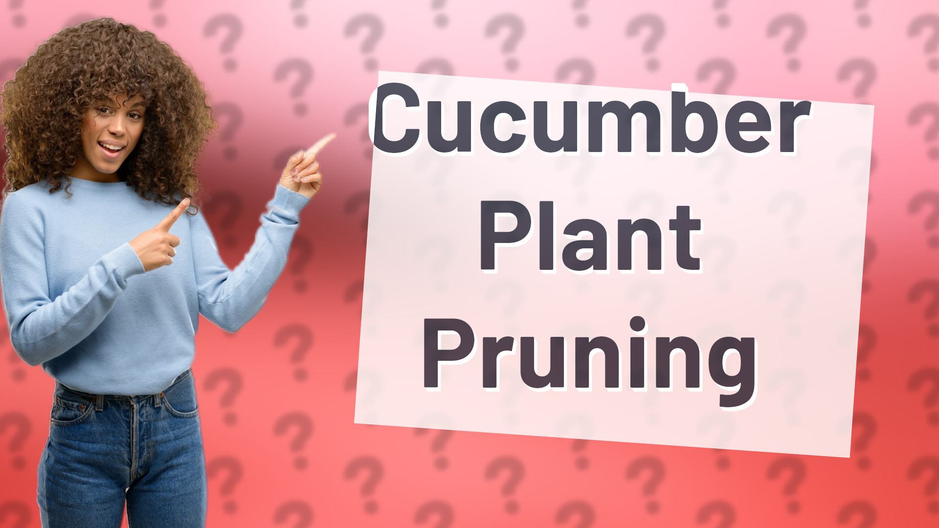 Cucumber Plant Pruning