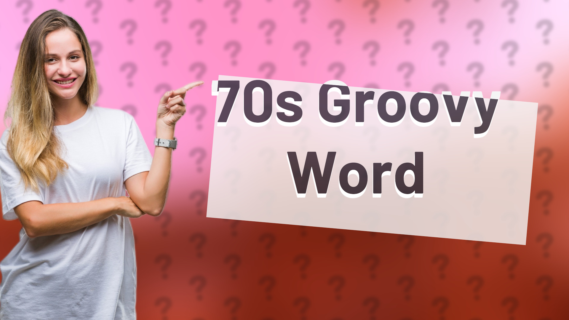 70s Groovy Word