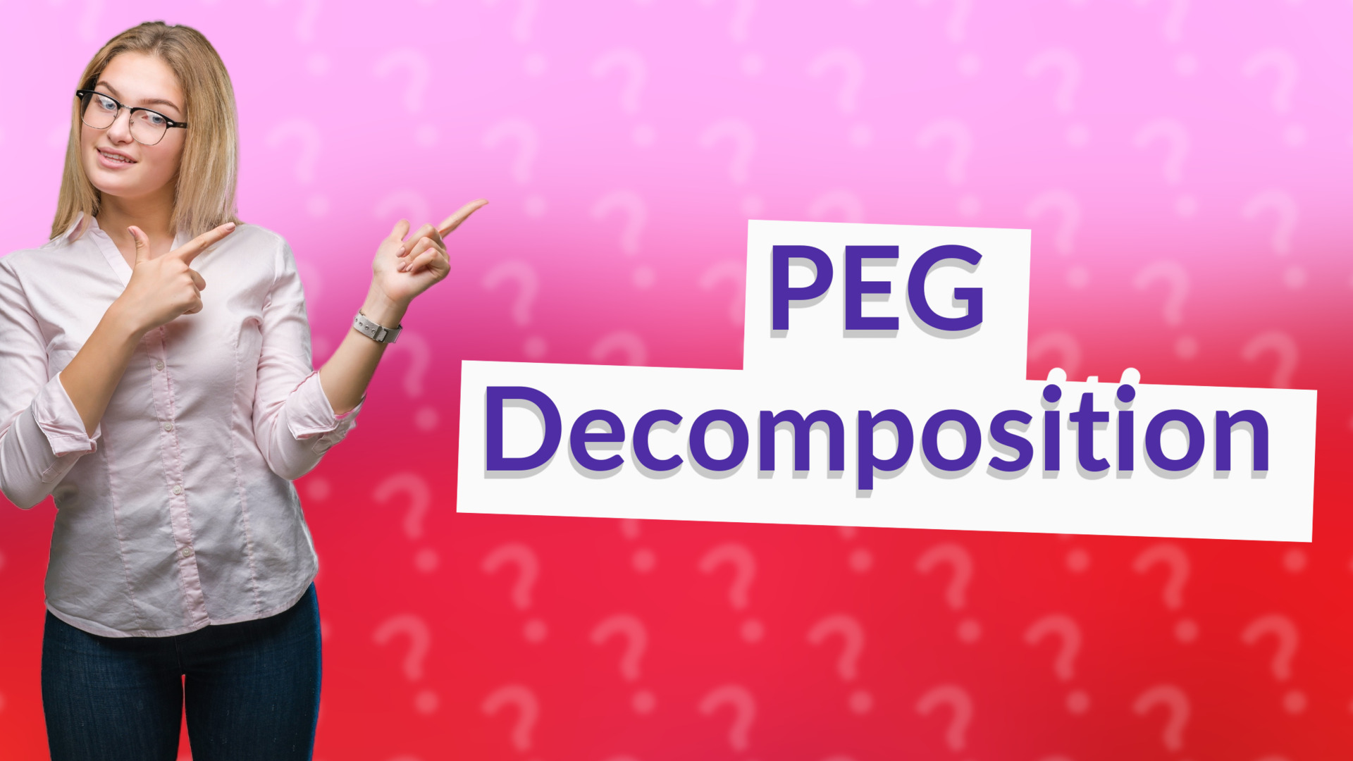 PEG Decomposition