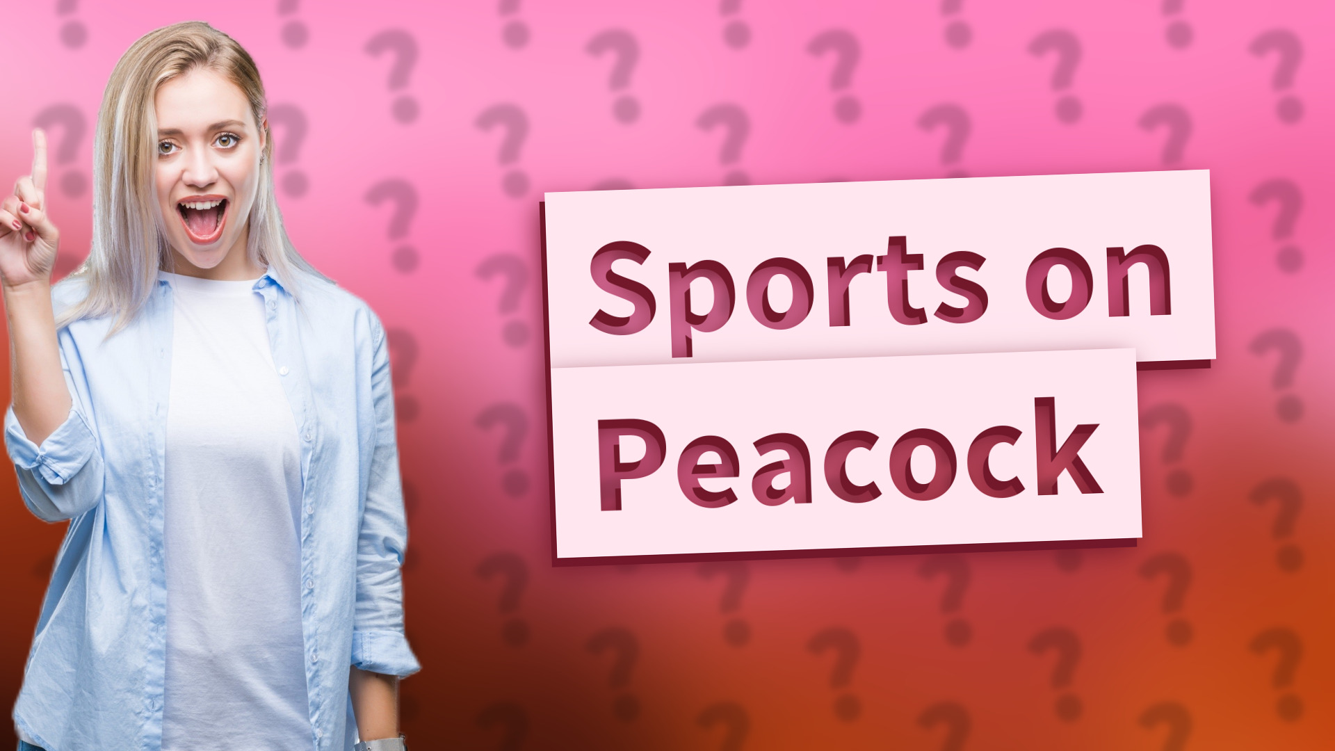 Sports on Peacock