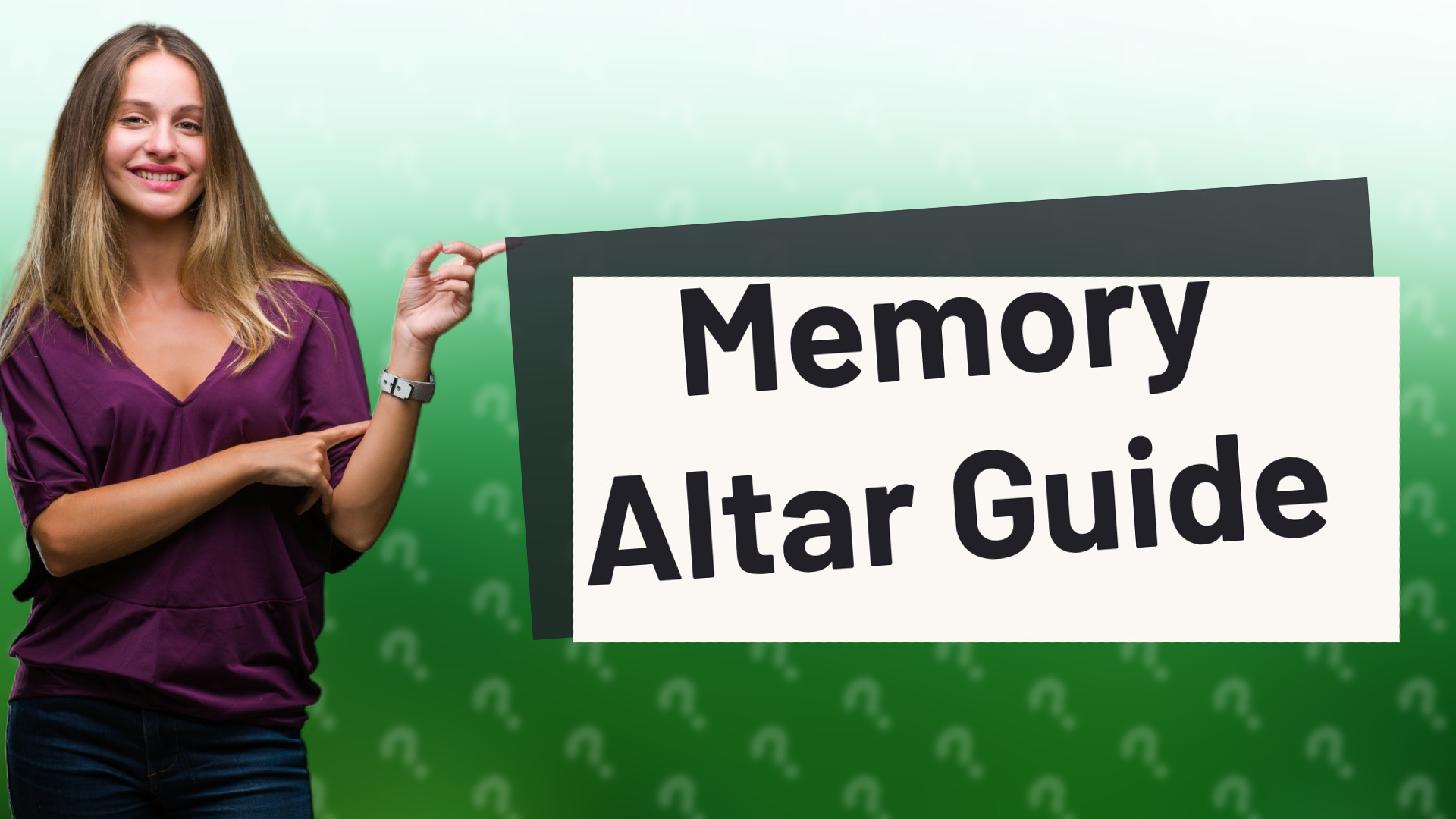 Memory Altar Guide