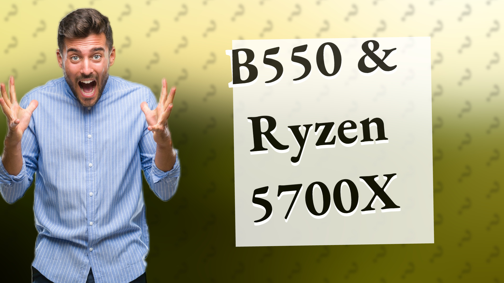 B550 & Ryzen 5700X
