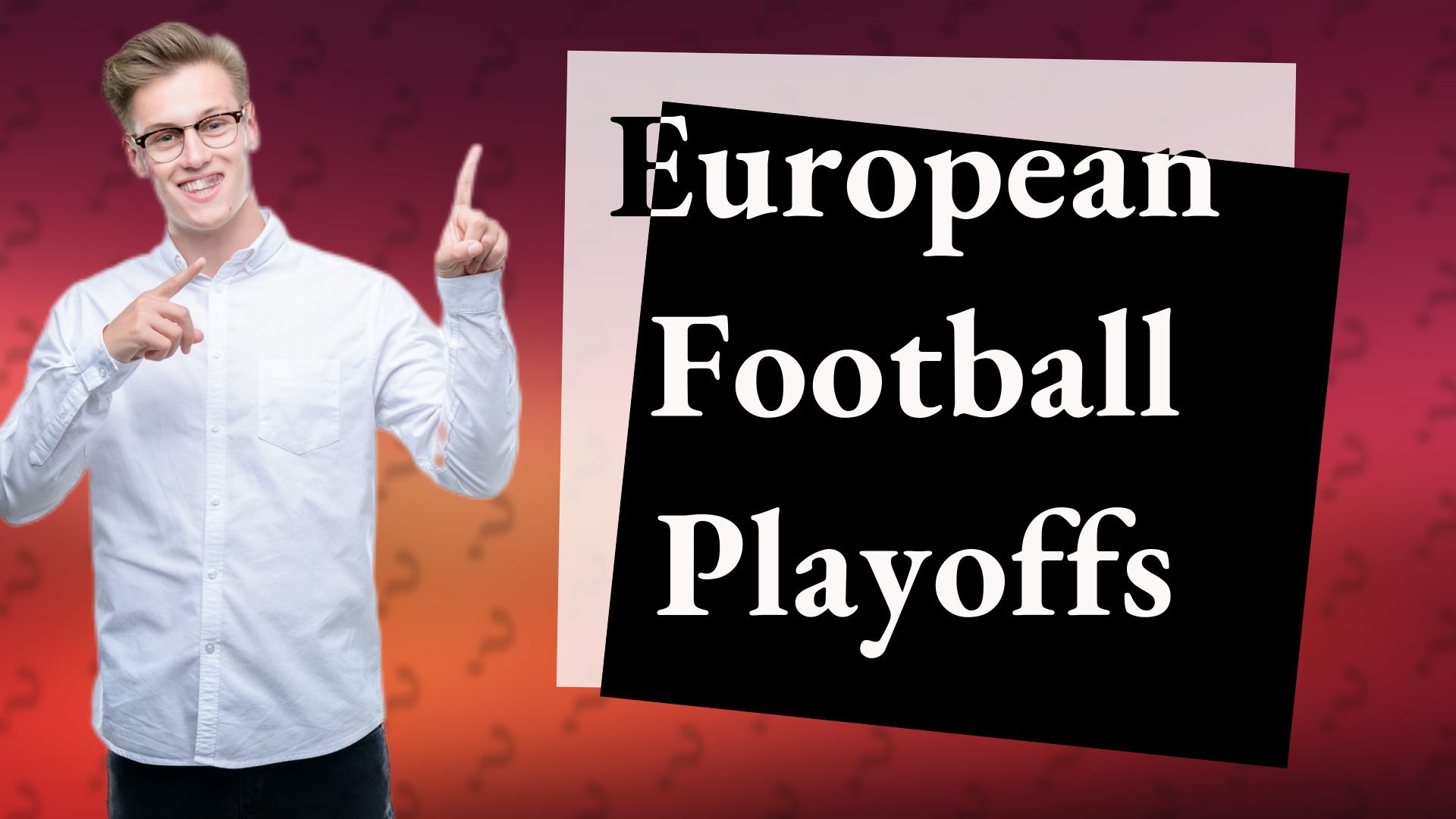 European Football Playoffs