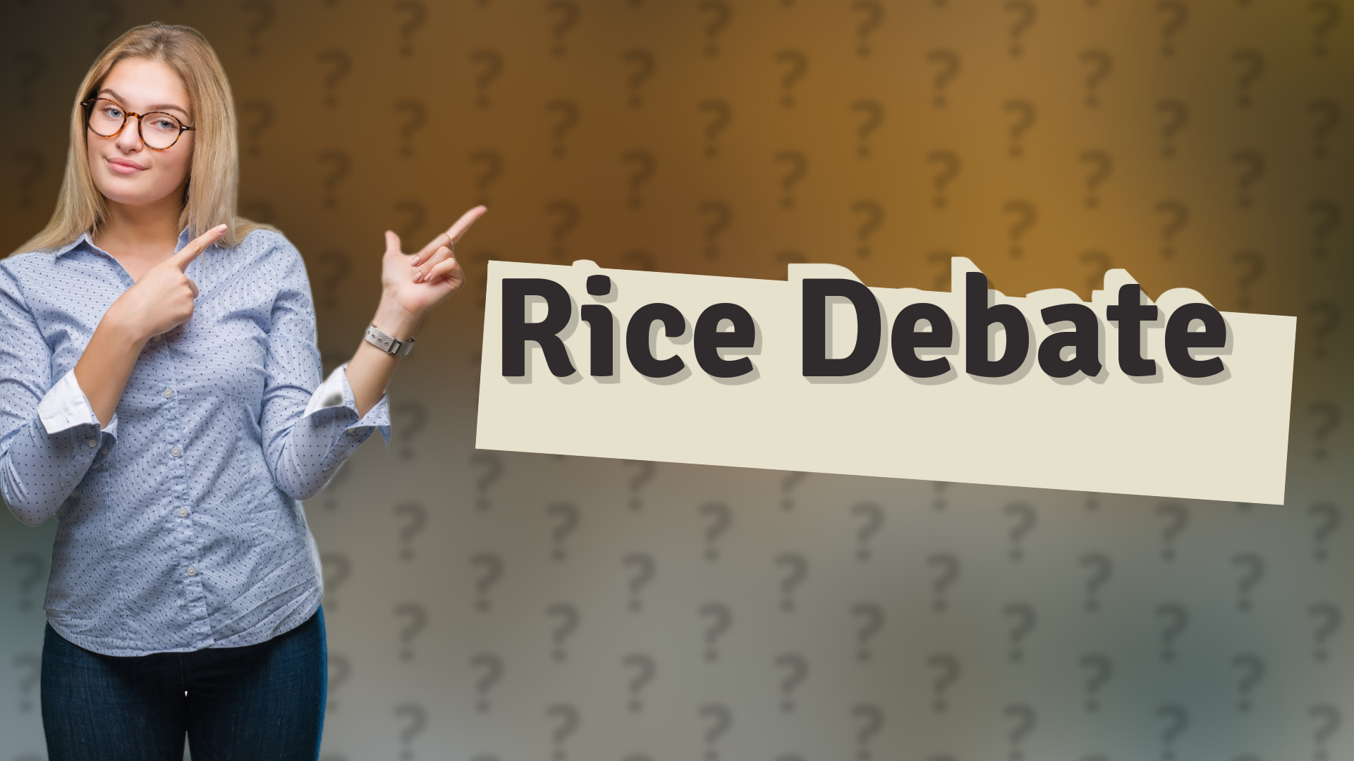 Rice Debate