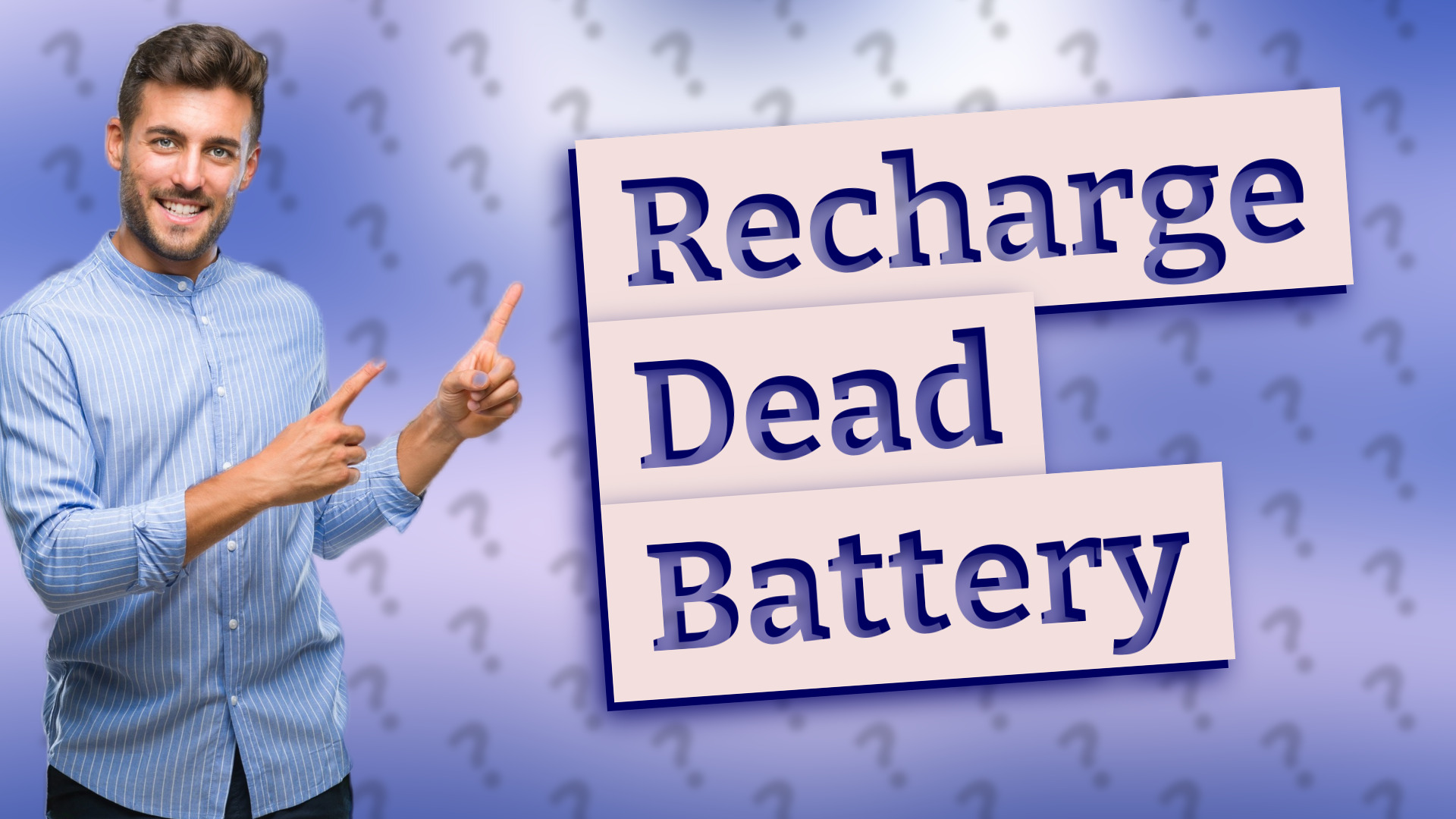 Recharge Dead Battery