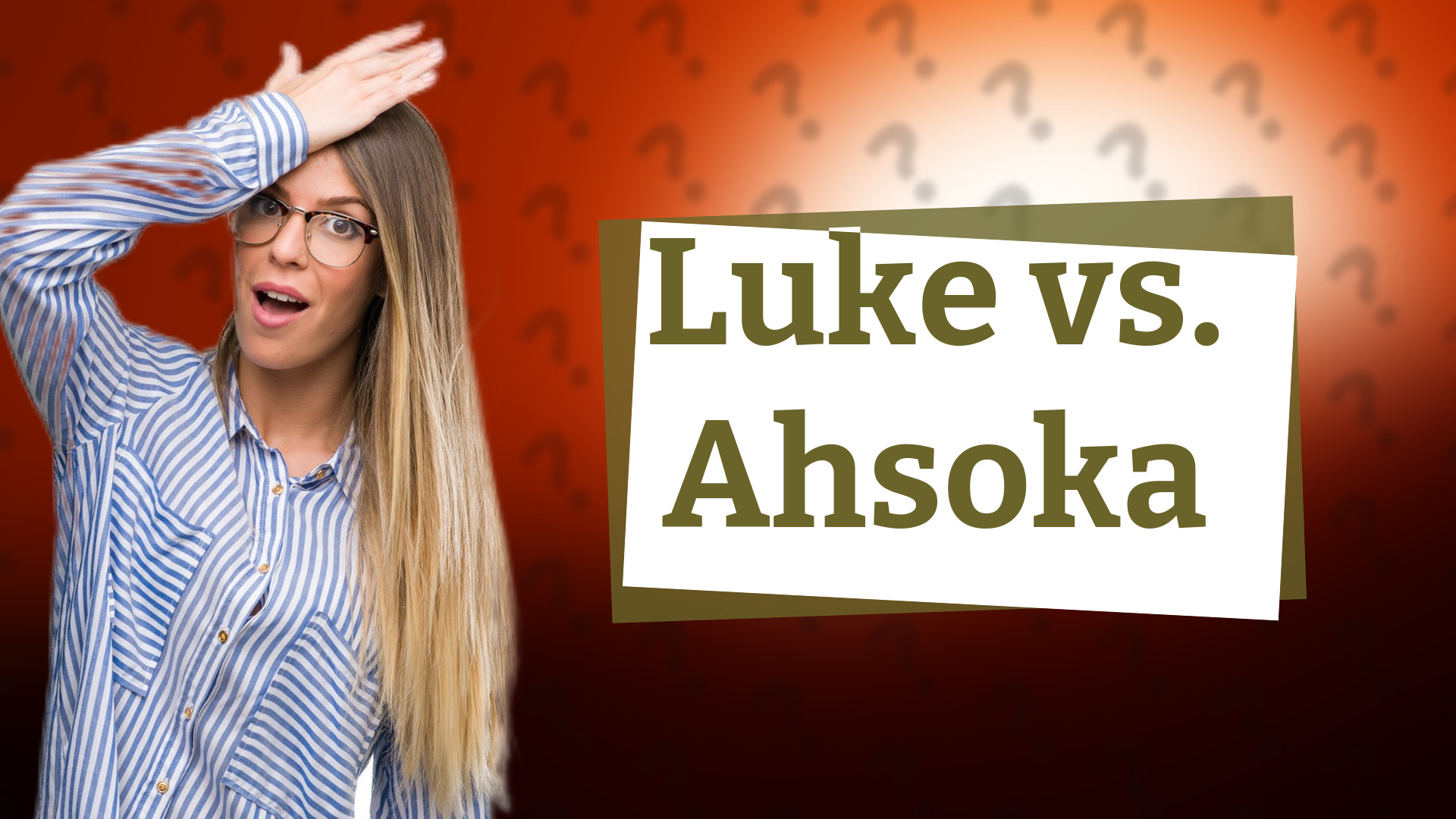Luke vs. Ahsoka