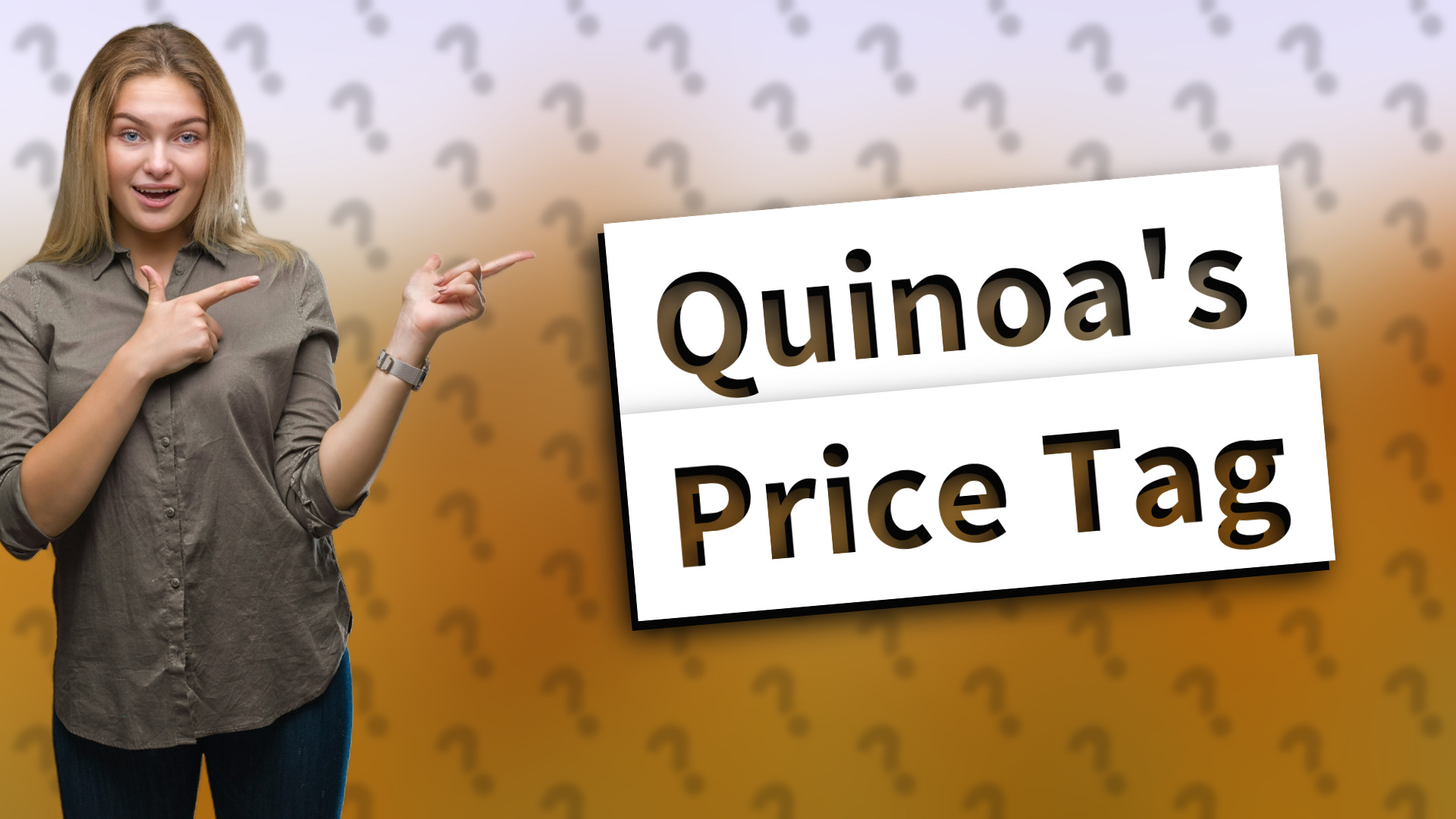 Quinoa's Price Tag