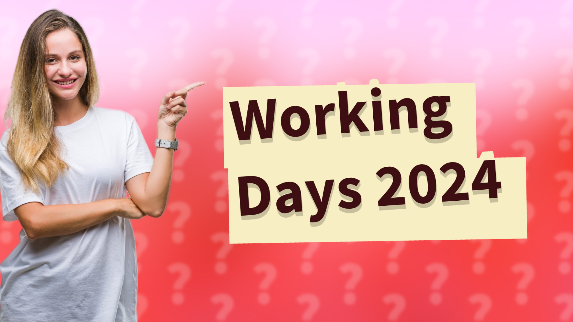 Working Days 2024