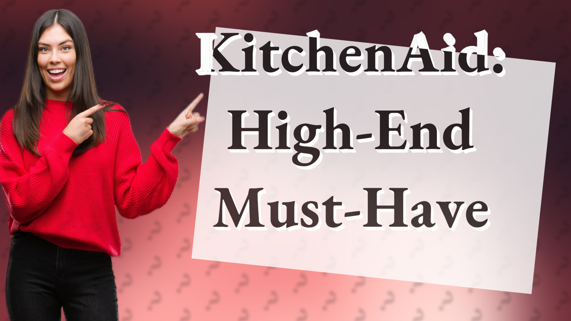 KitchenAid: High-End Must-Have