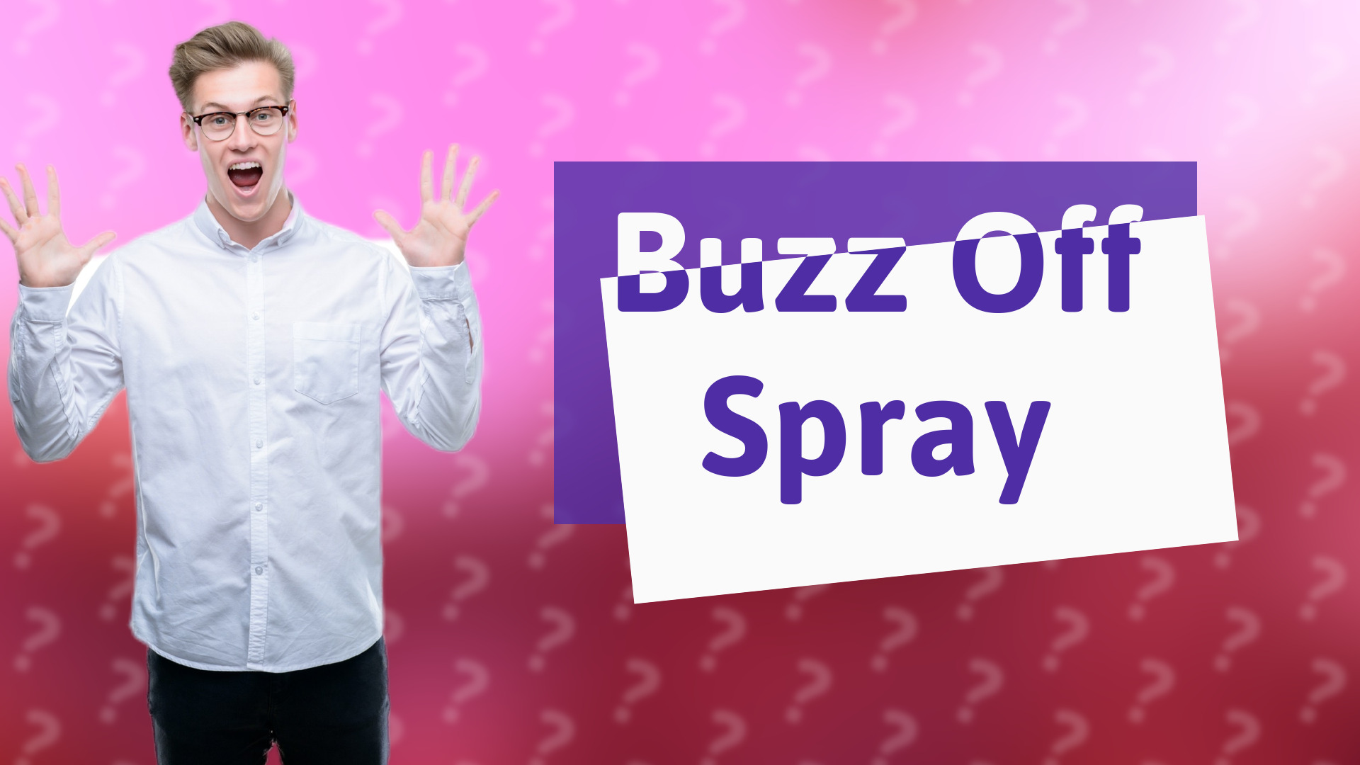 Buzz Off Spray