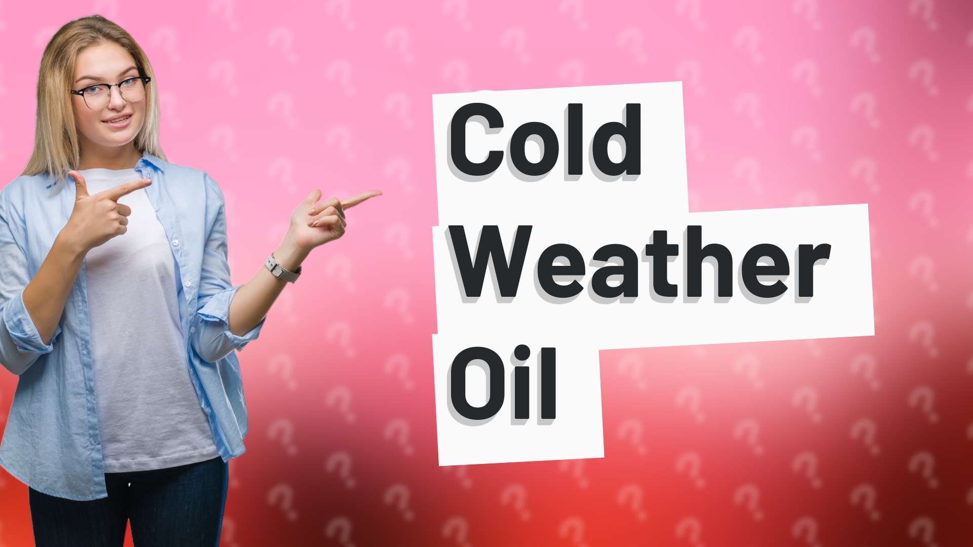 Cold Weather Oil