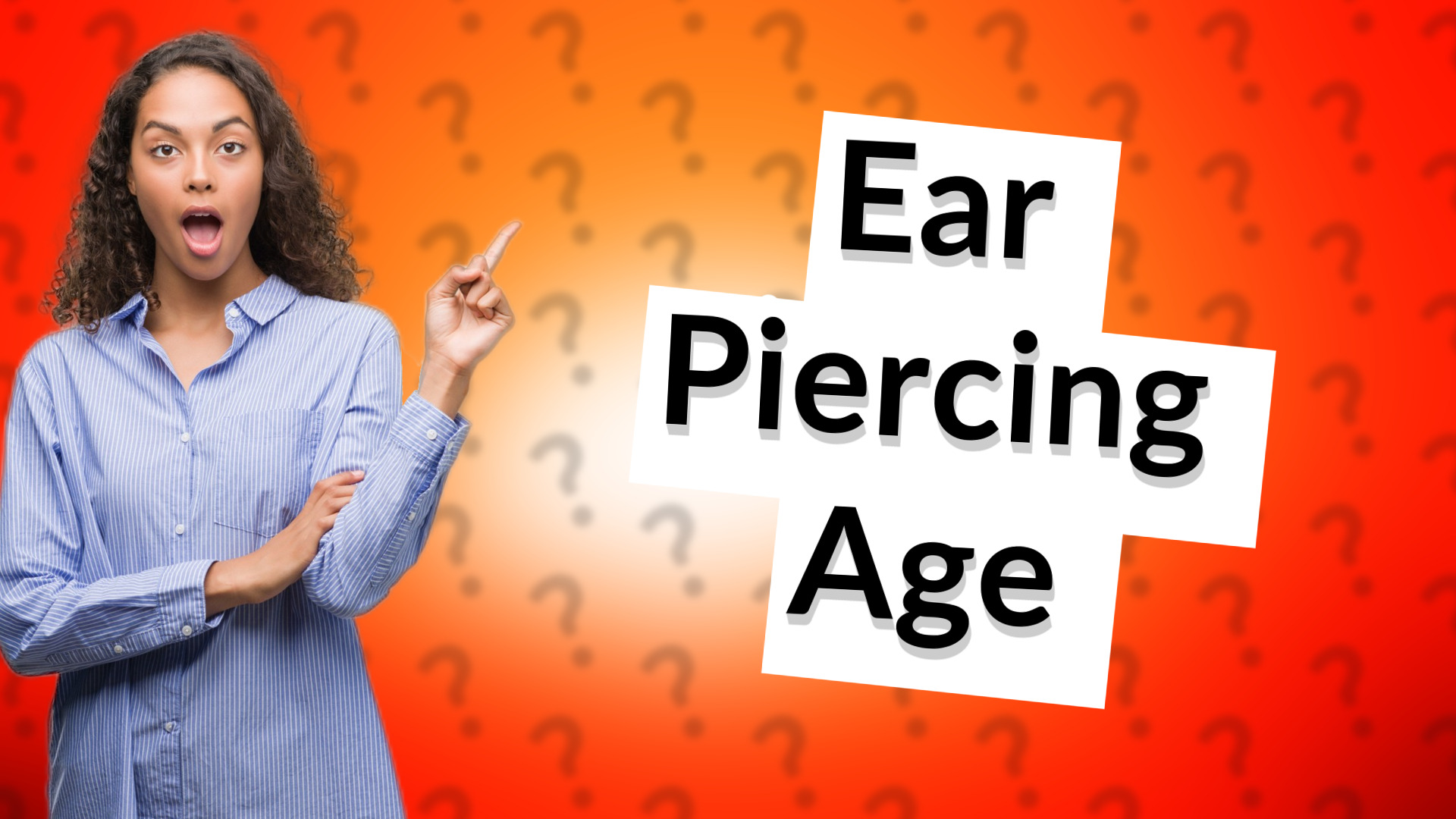 Ear Piercing Age