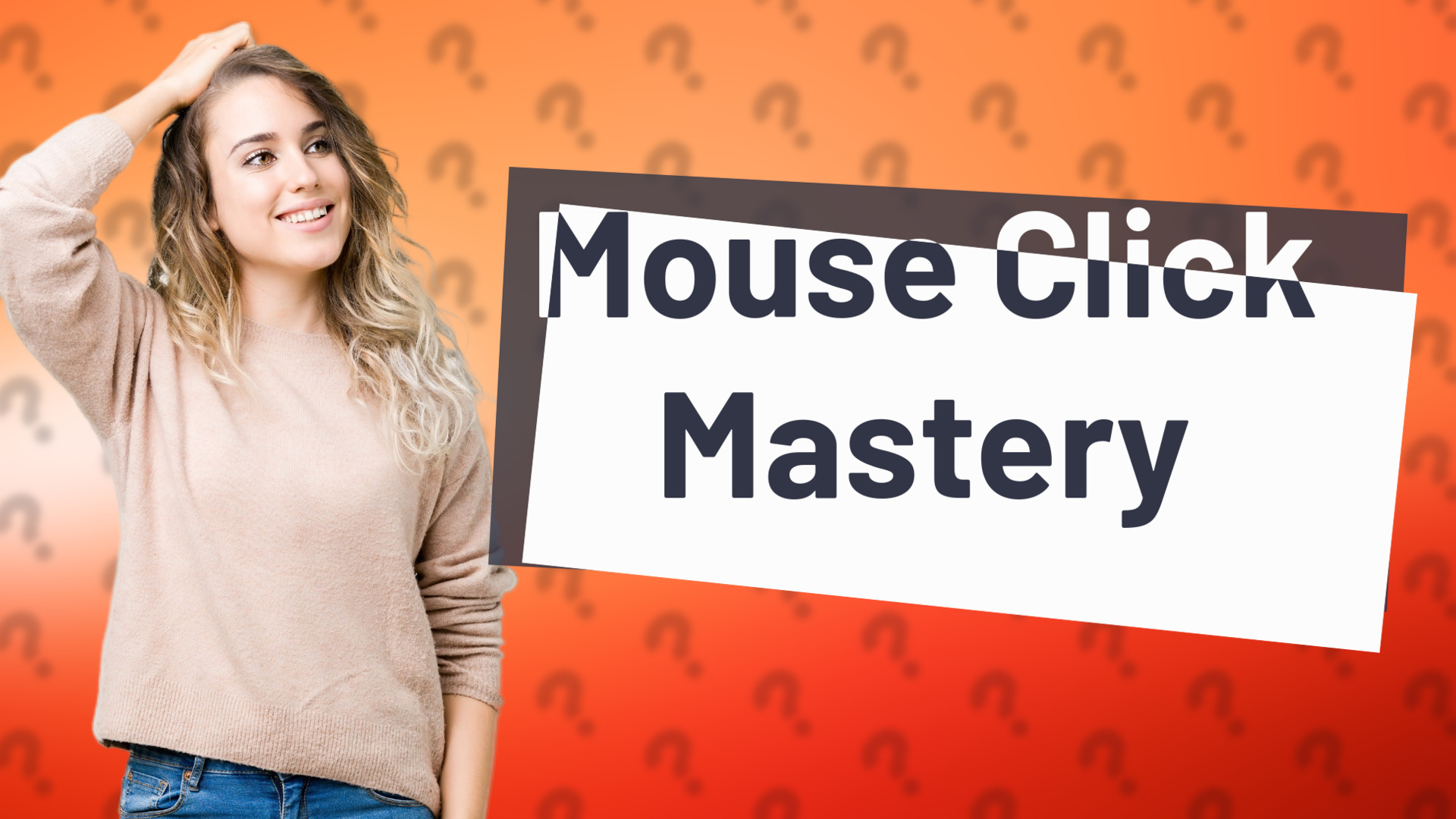 Mouse Click Mastery