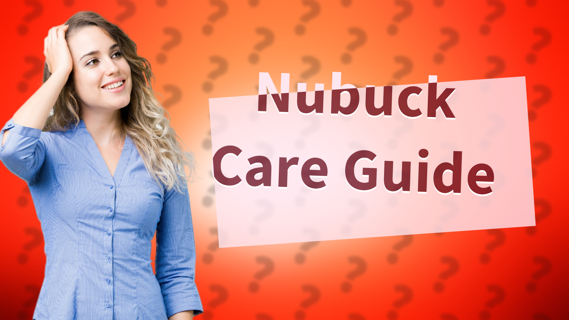 Nubuck Care Guide