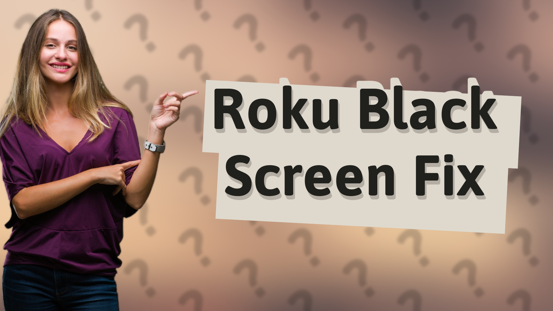 Roku Black Screen Fix