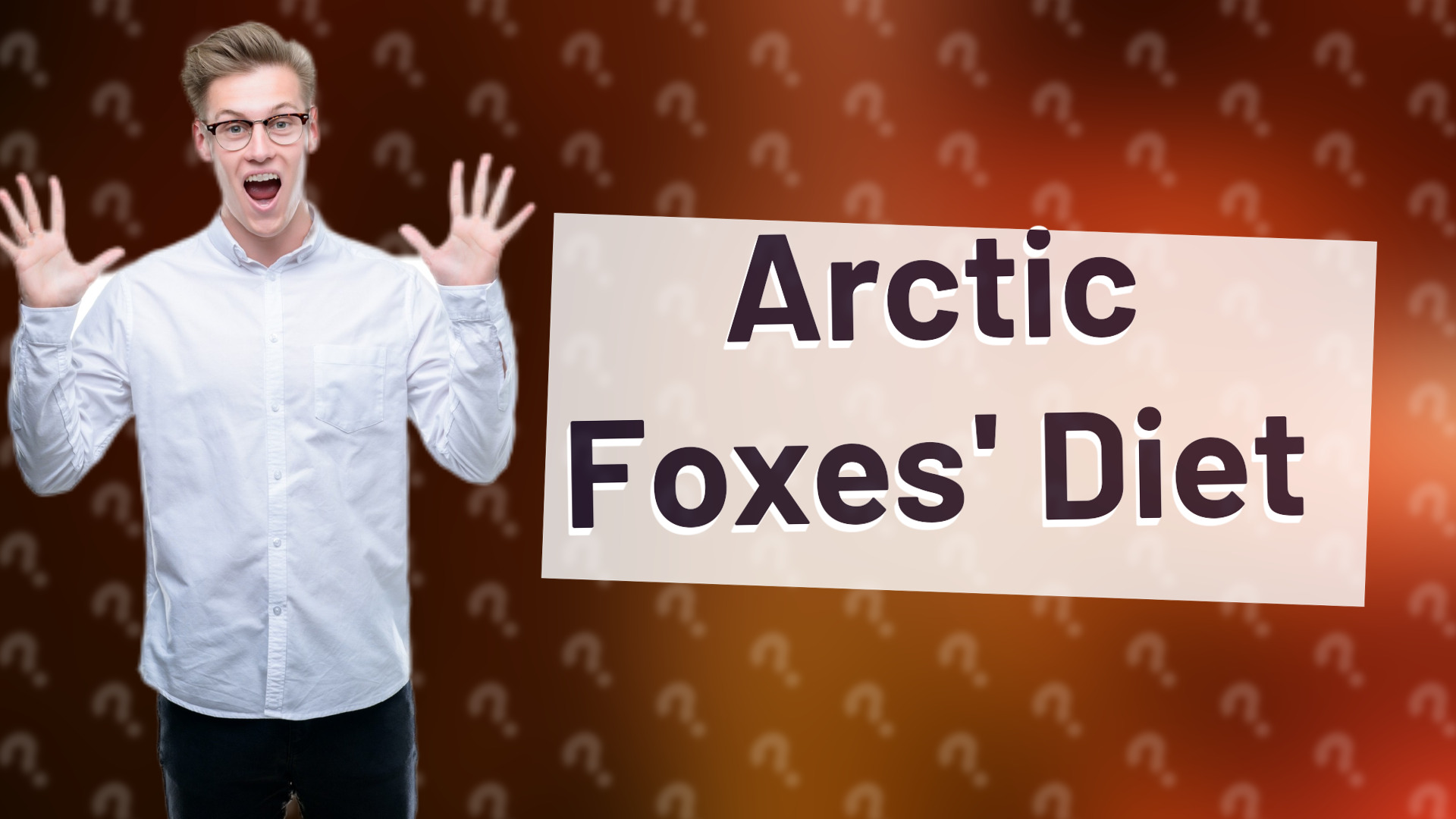 Arctic Foxes' Diet