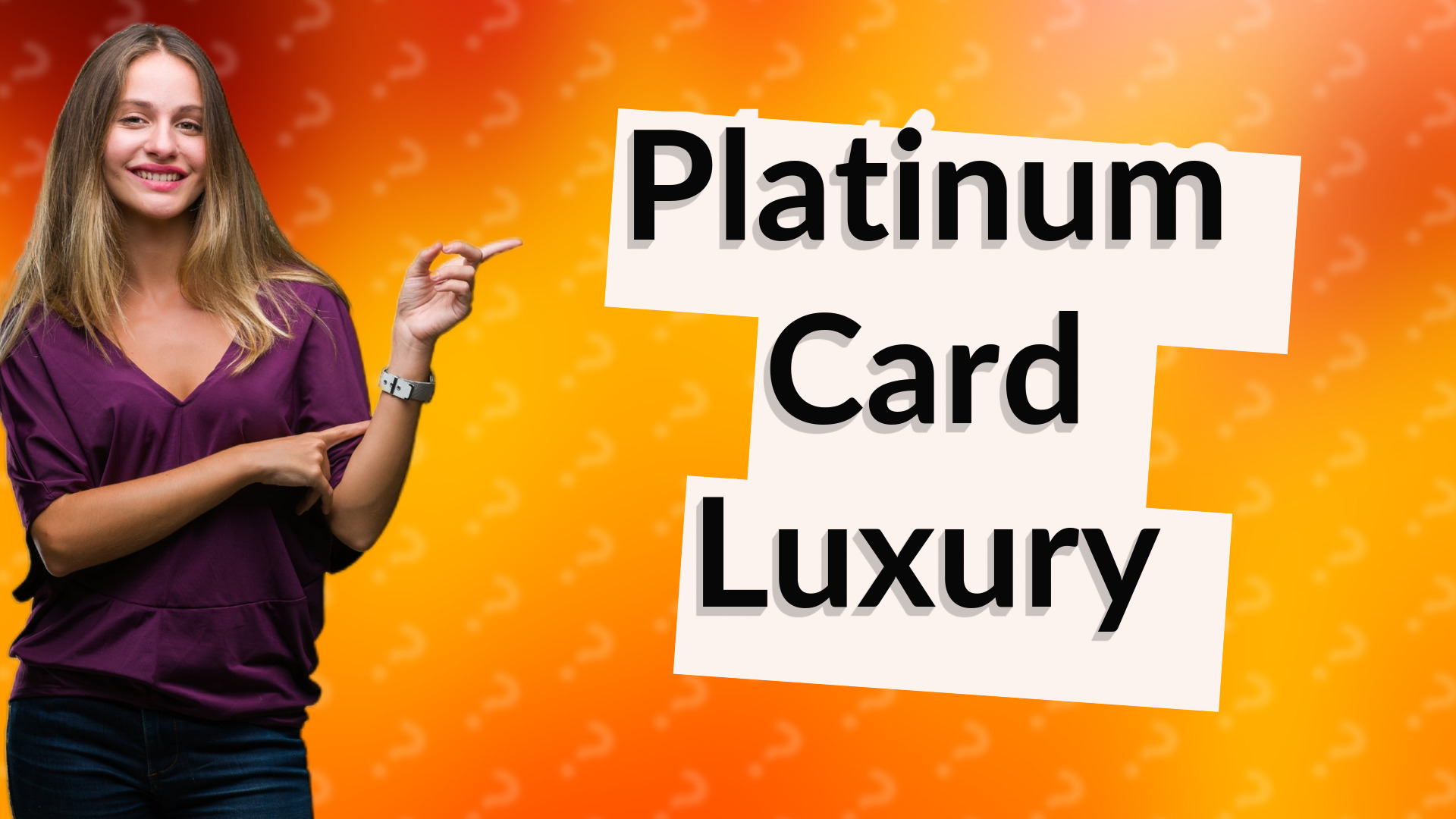Platinum Card Luxury