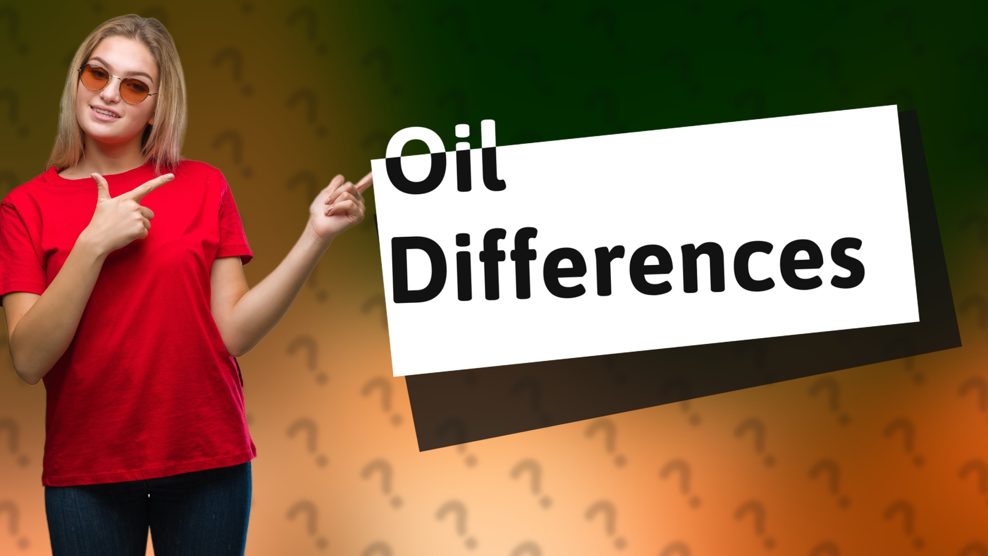 Oil Differences