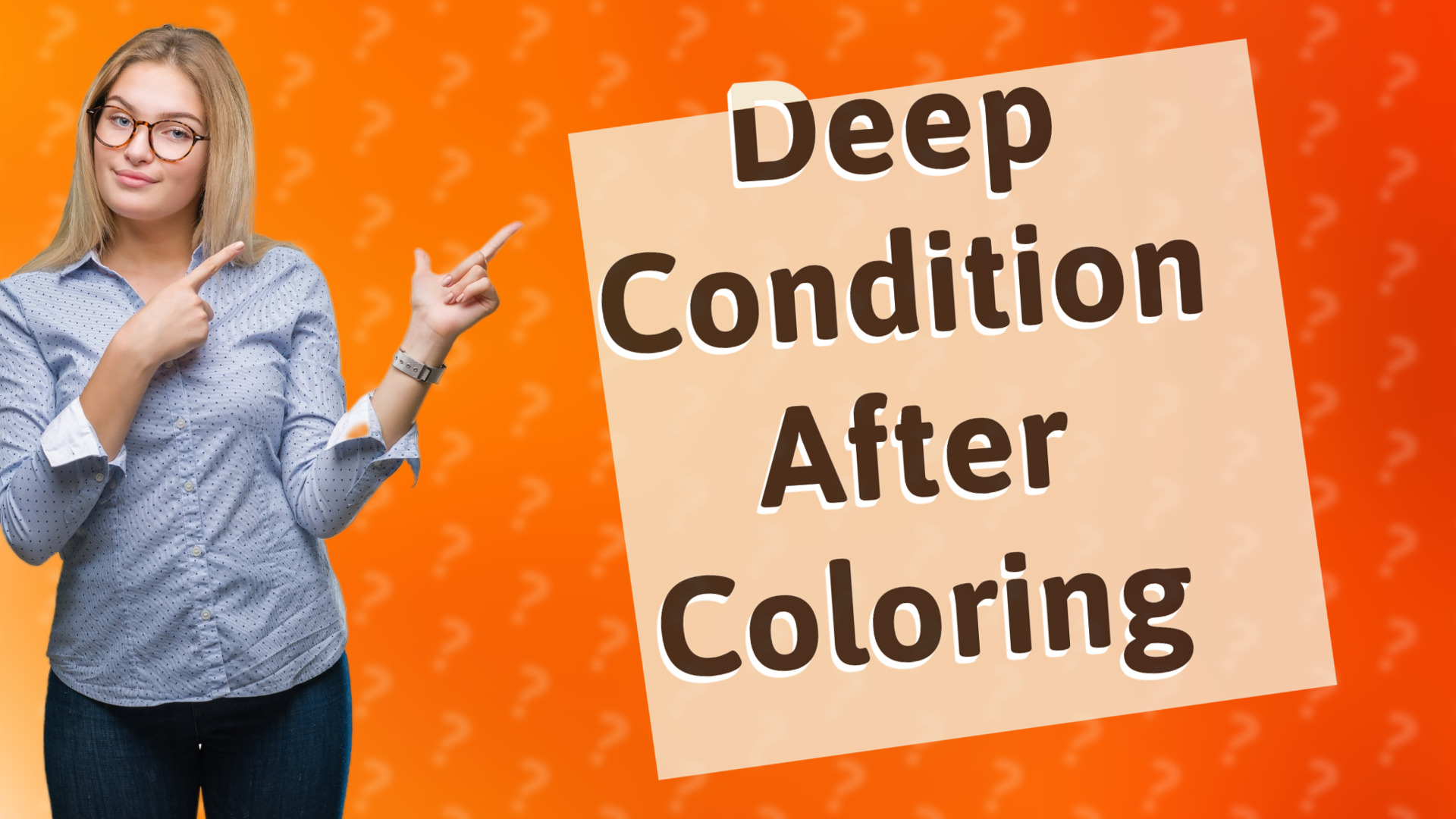 Deep Condition After Coloring