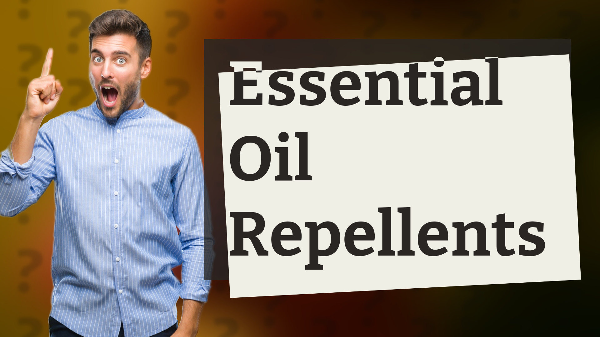 Essential Oil Repellents