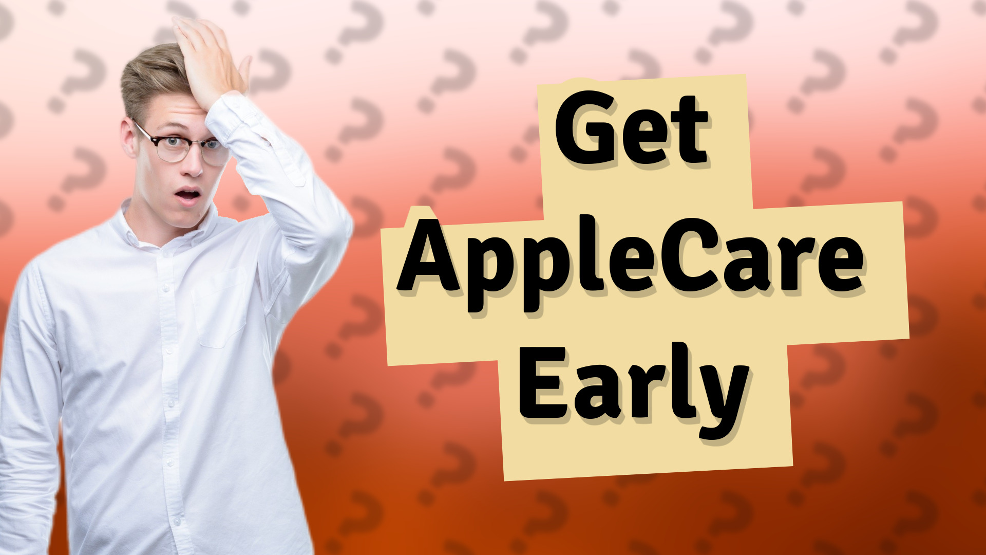Get AppleCare Early