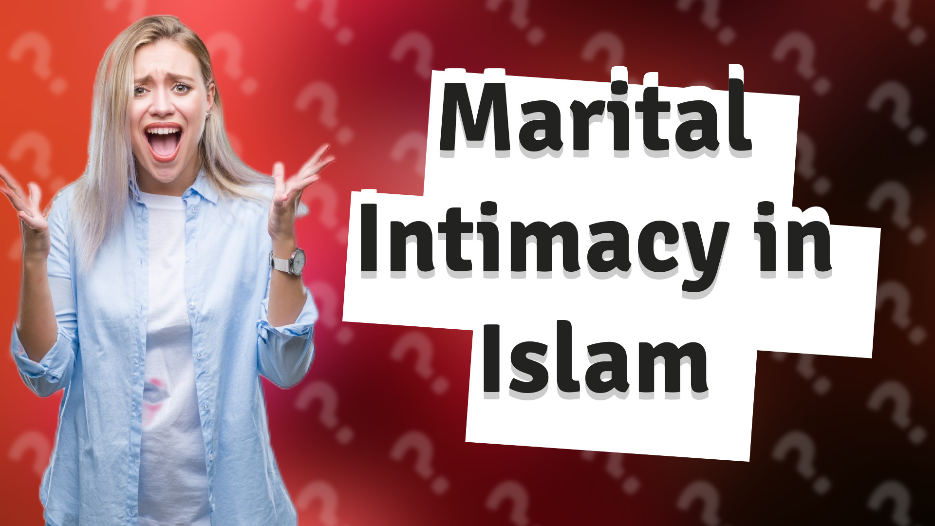 Marital Intimacy in Islam