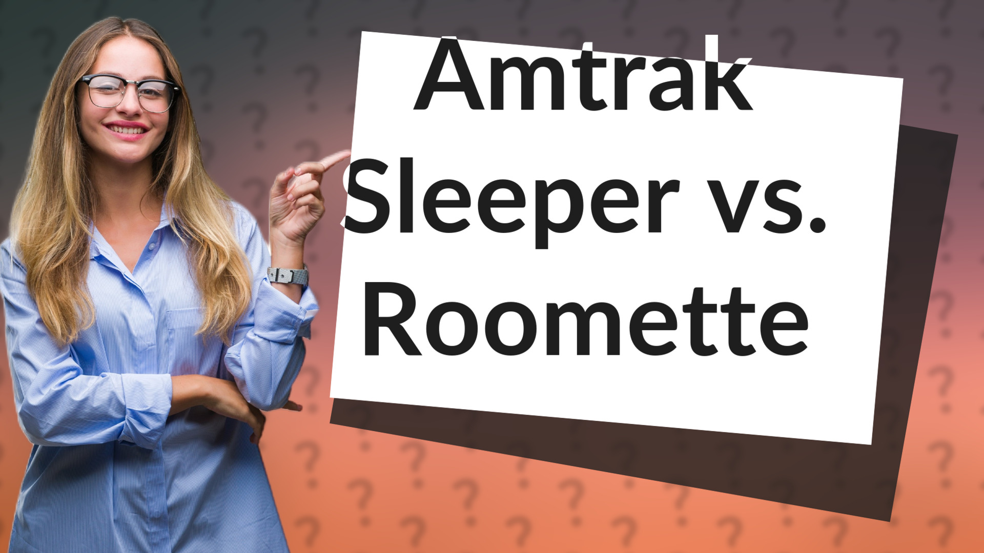 Amtrak Sleeper vs. Roomette