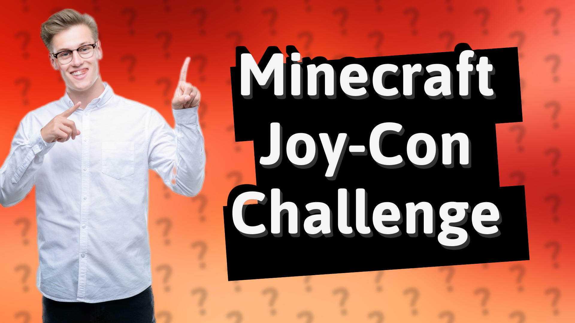 Minecraft Joy-Con Challenge