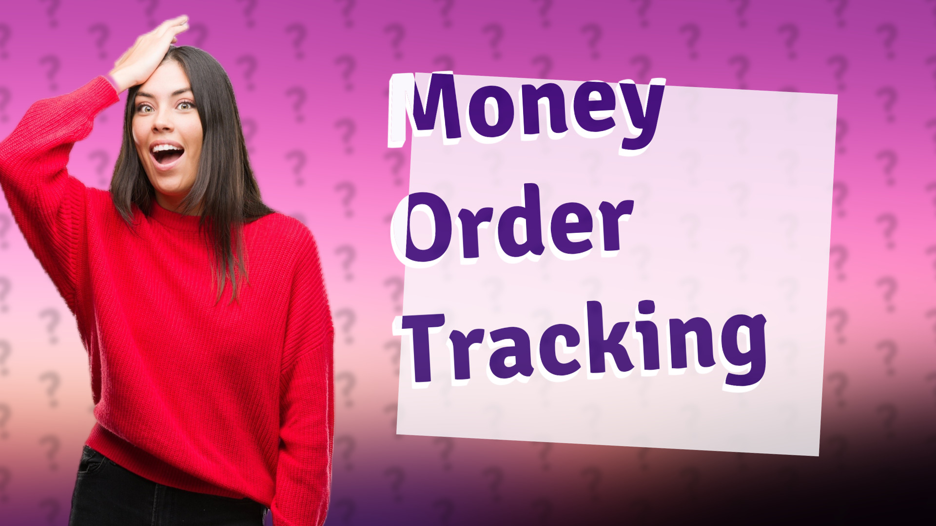Money Order Tracking