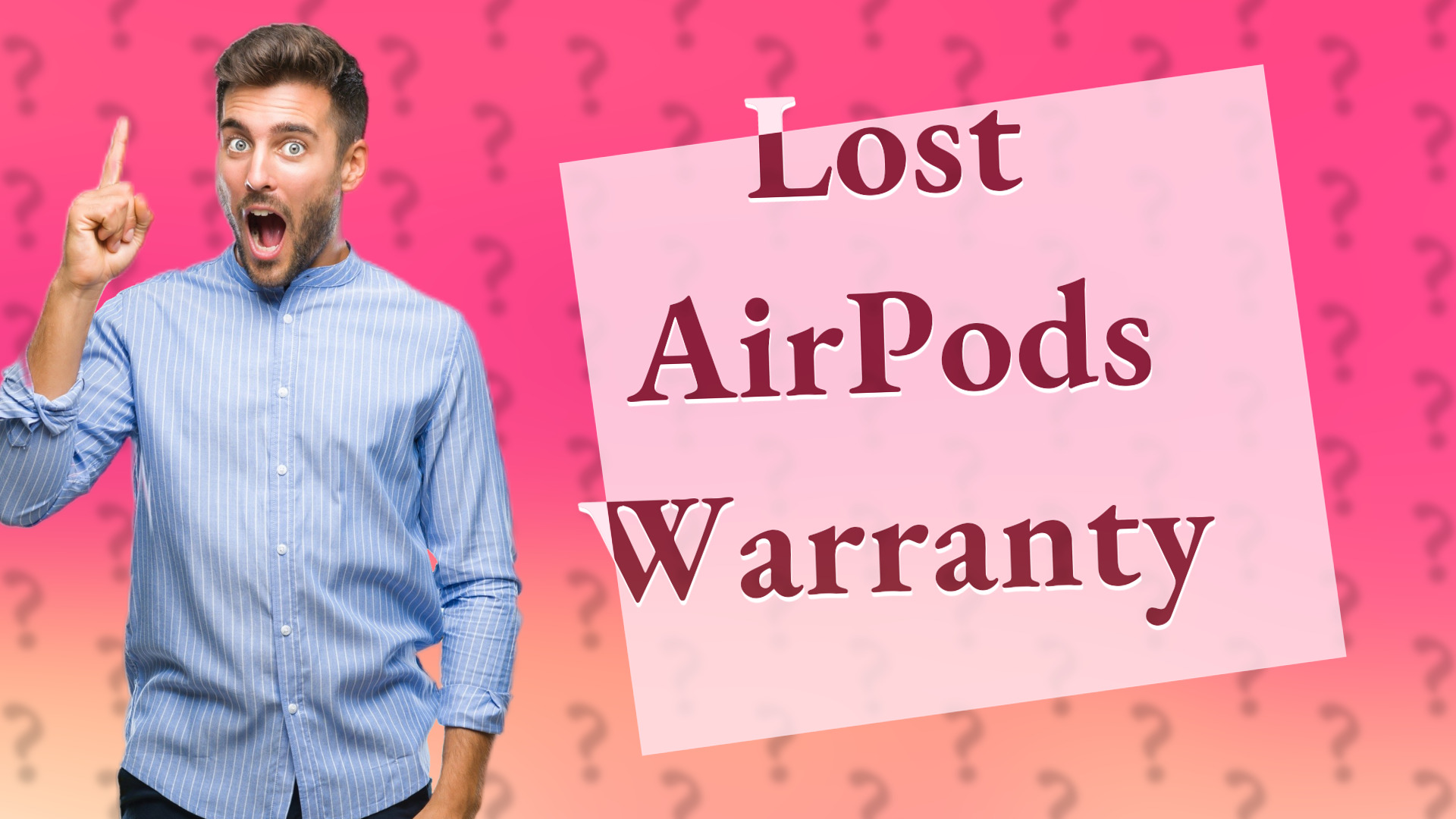 Lost AirPods Warranty