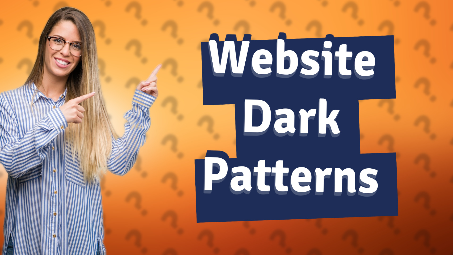 Website Dark Patterns