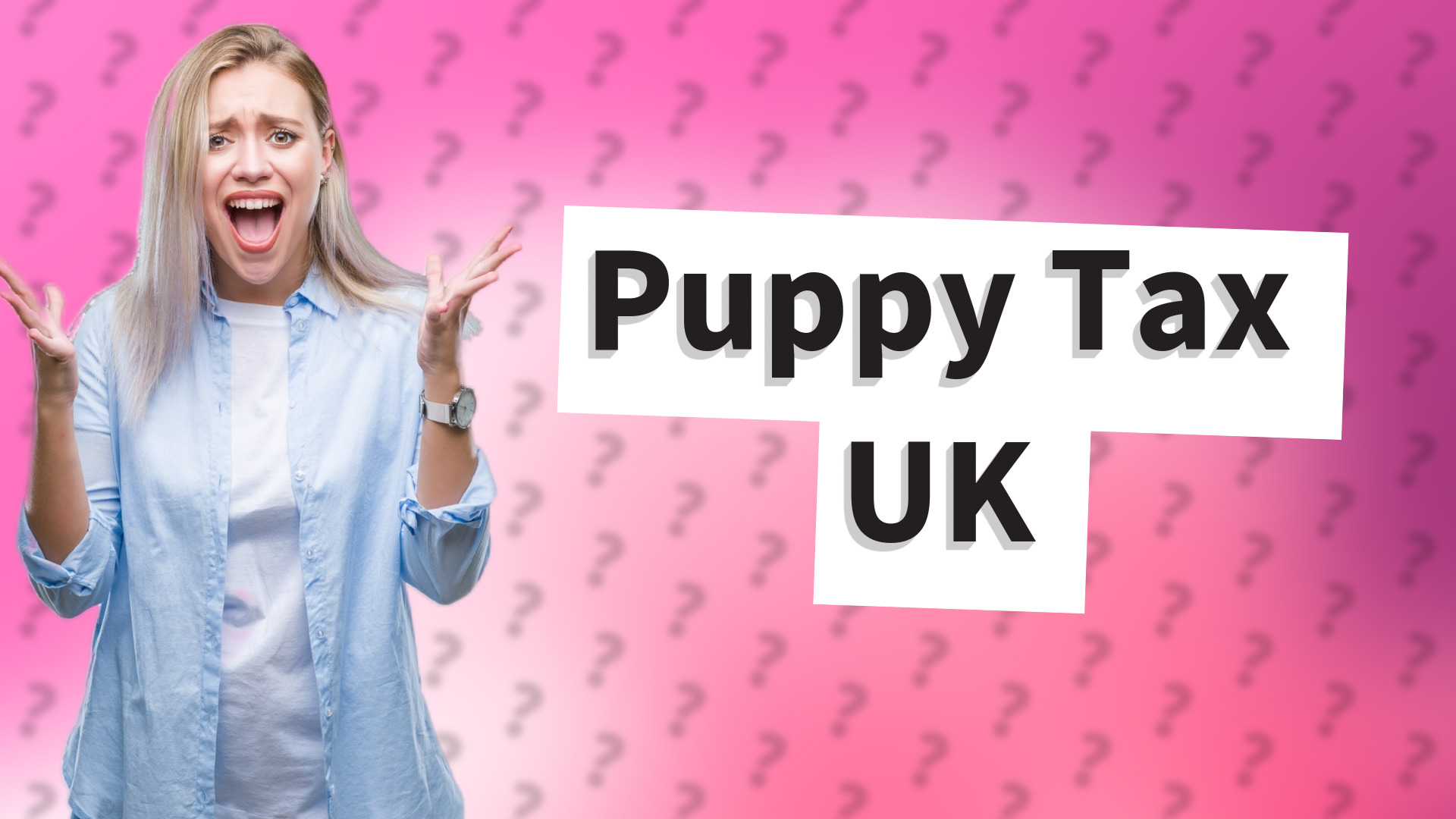 Puppy Tax UK