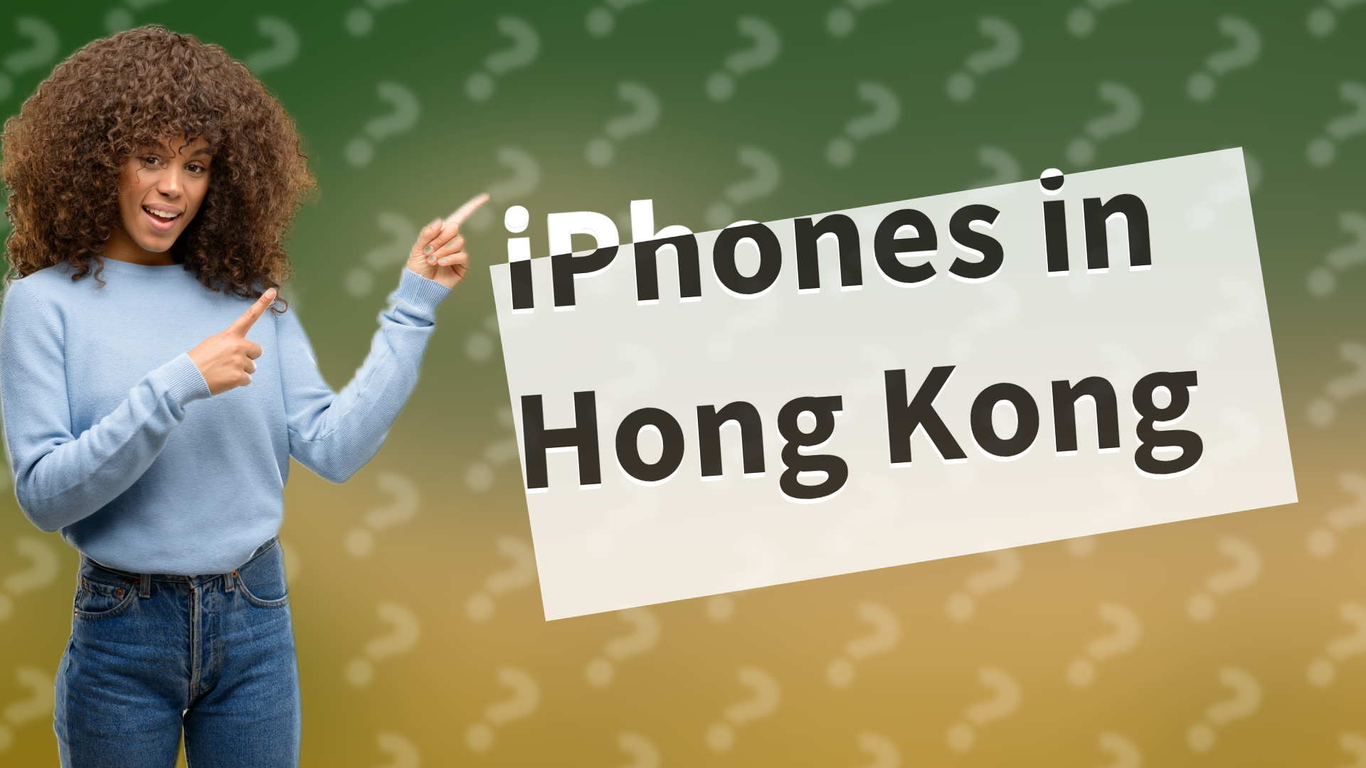 iPhones in Hong Kong