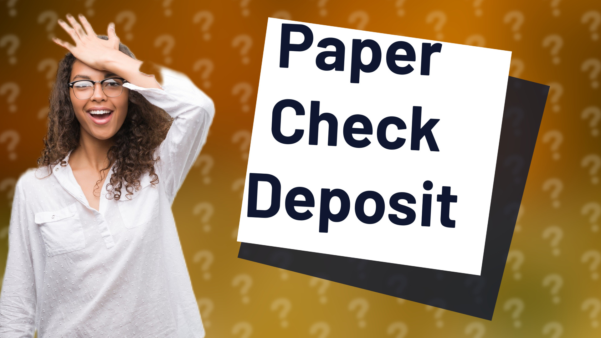 Paper Check Deposit