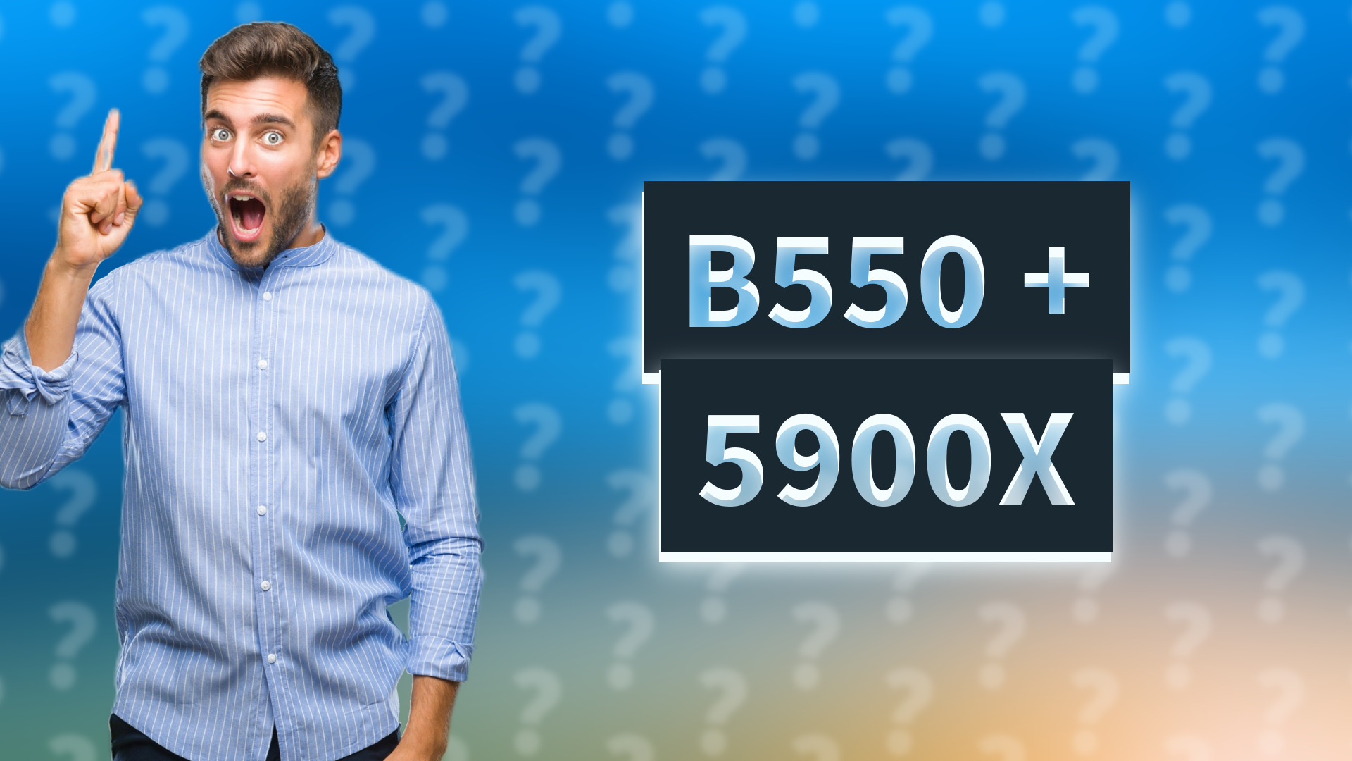 B550 + 5900X
