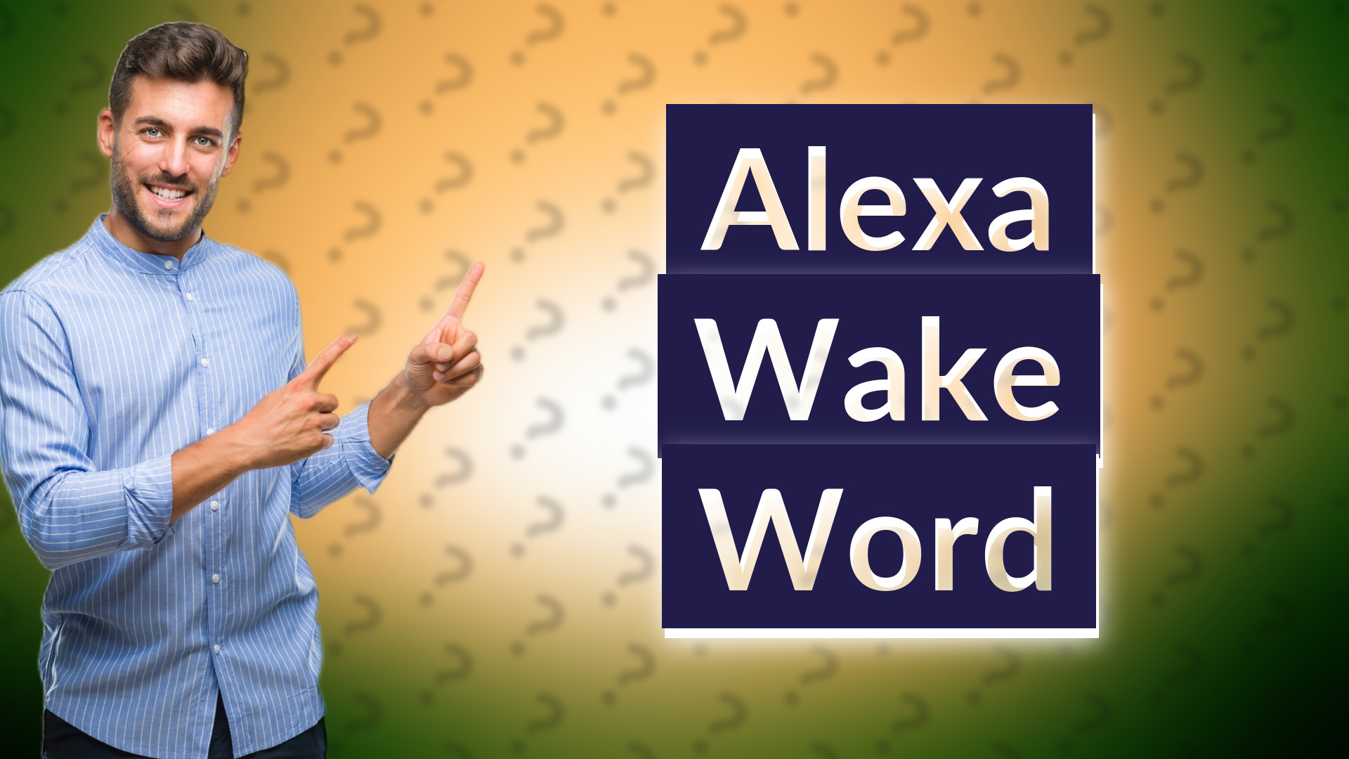 Alexa Wake Word