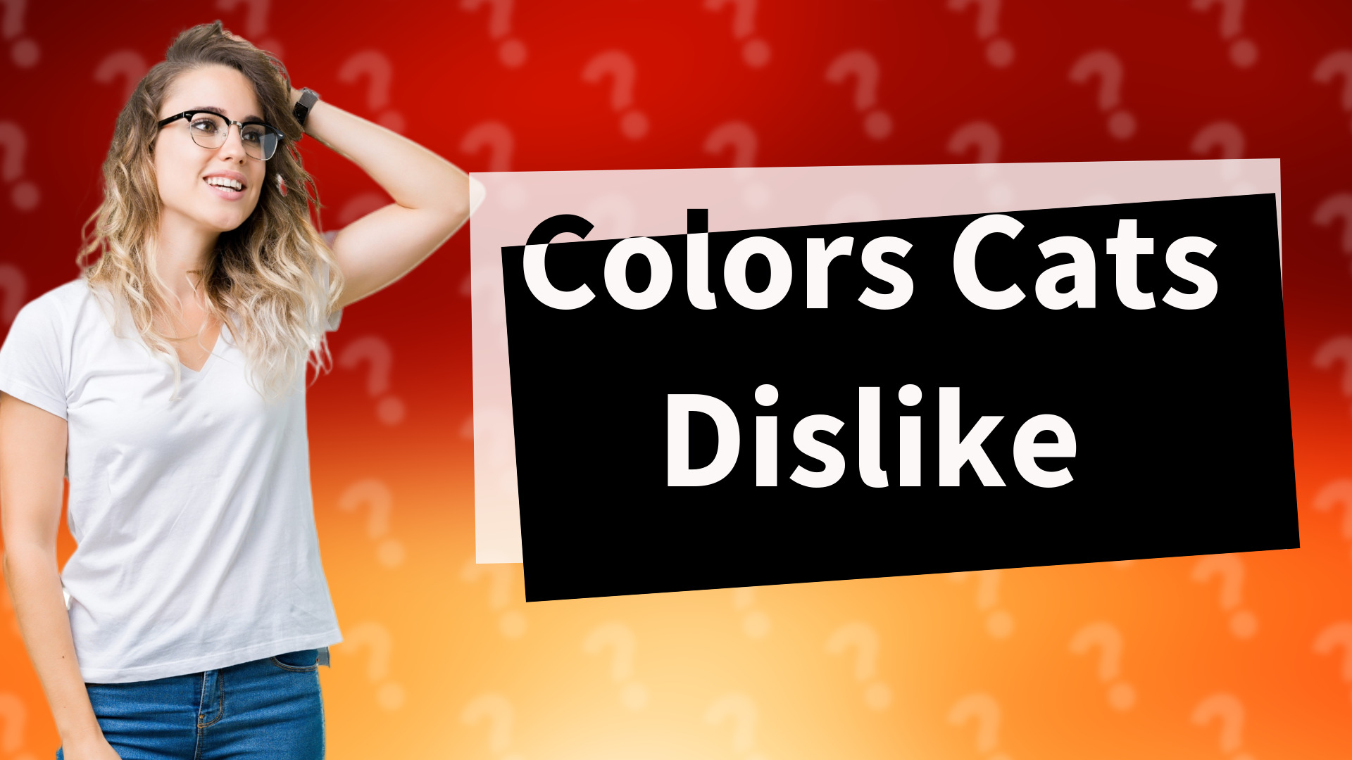 Colors Cats Dislike