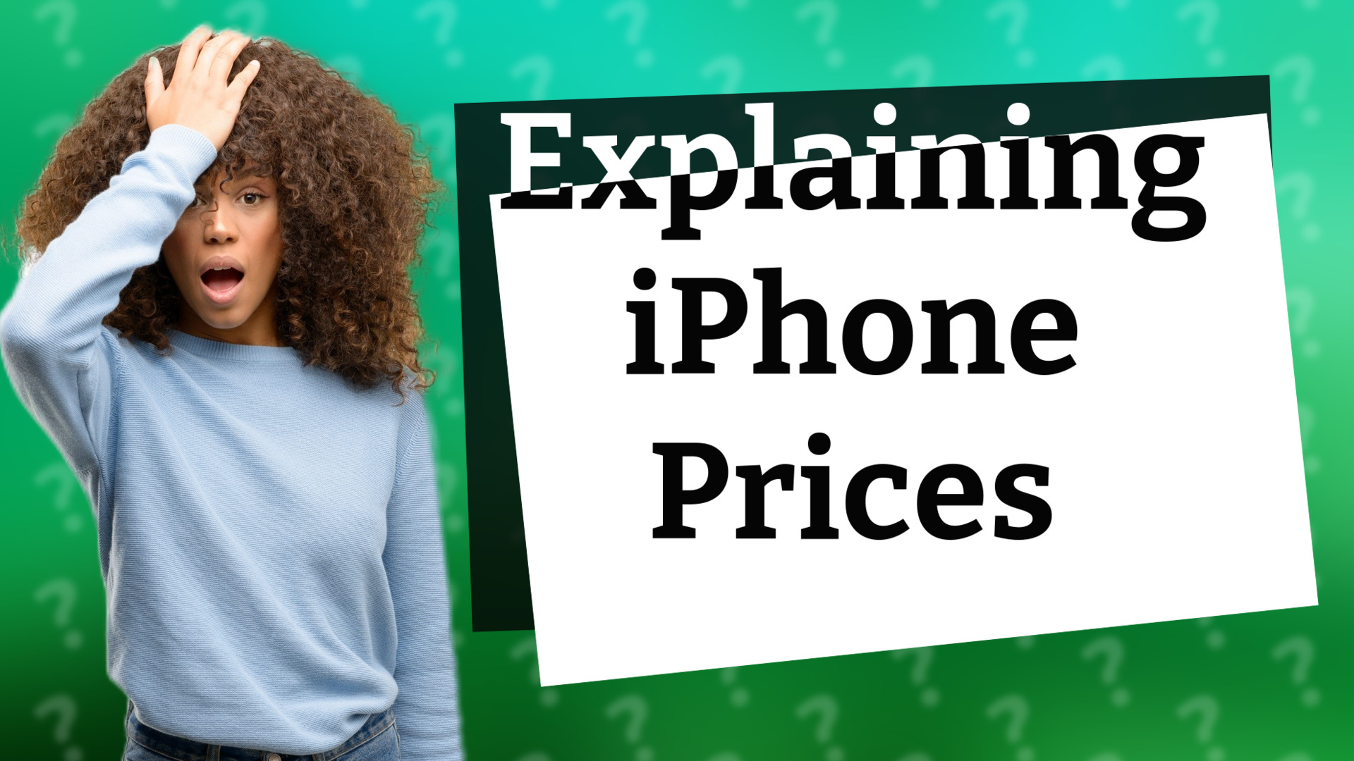 Explaining iPhone Prices