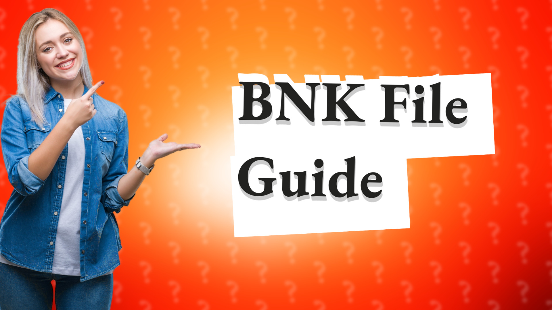 BNK File Guide