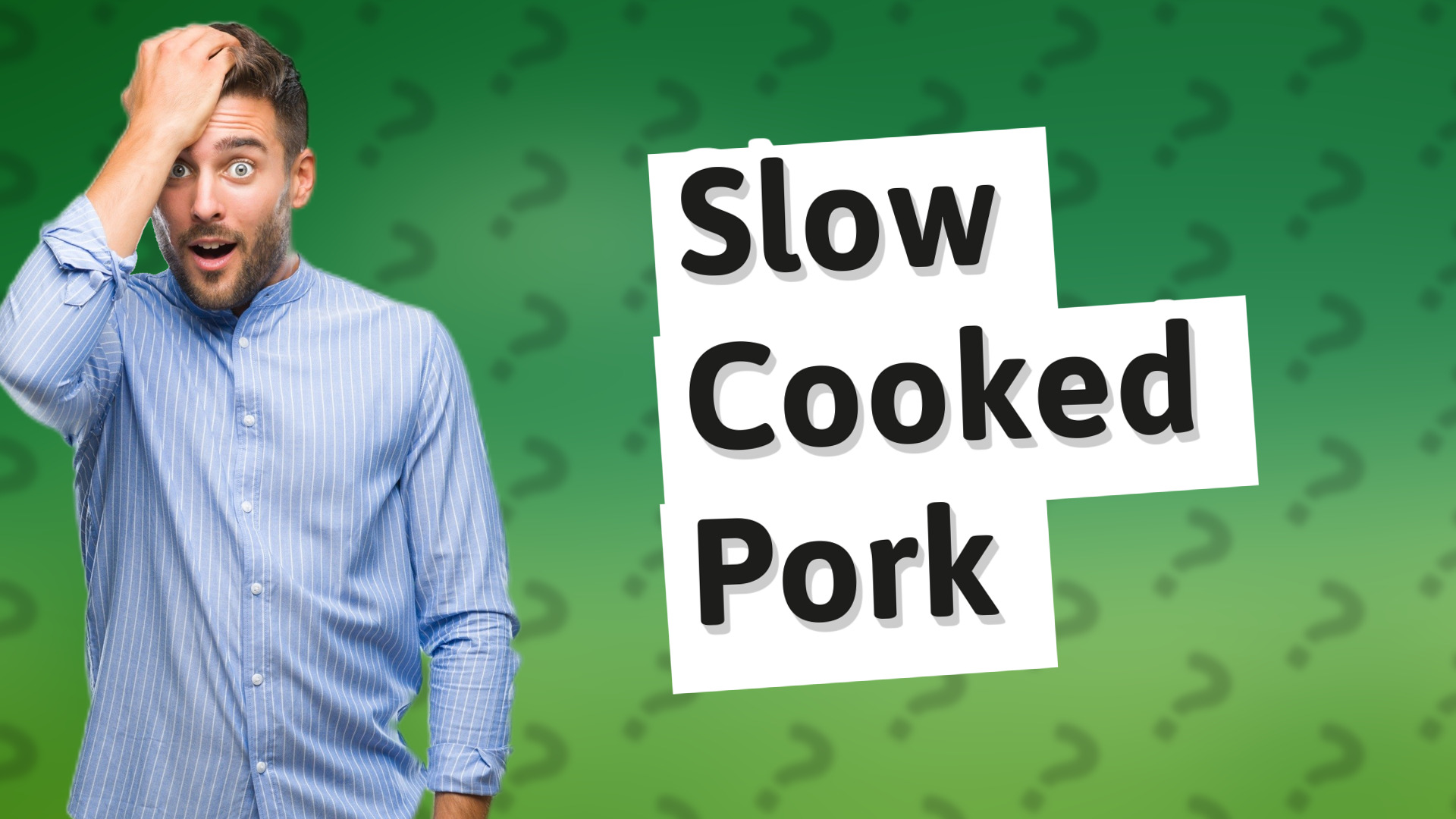 Slow Cooked Pork