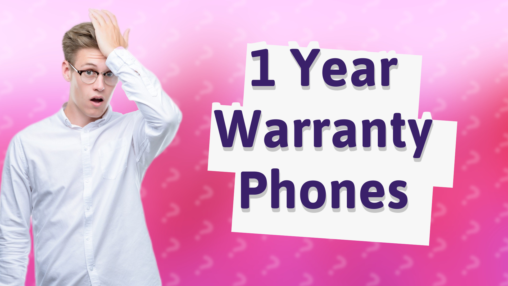 1 Year Warranty Phones
