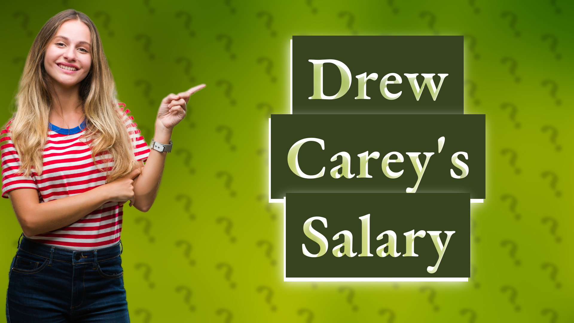 Drew Carey's Salary
