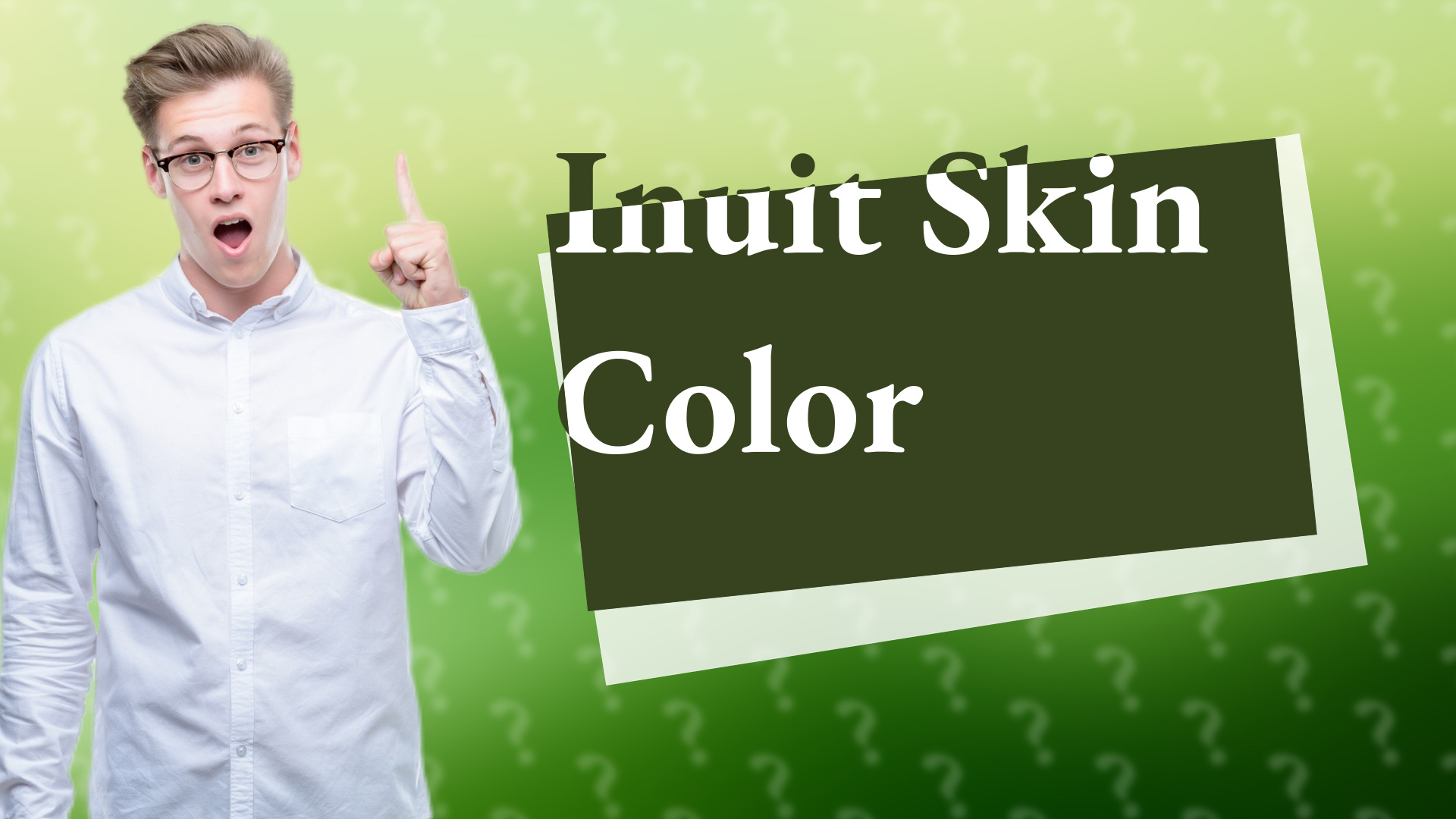 Inuit Skin Color