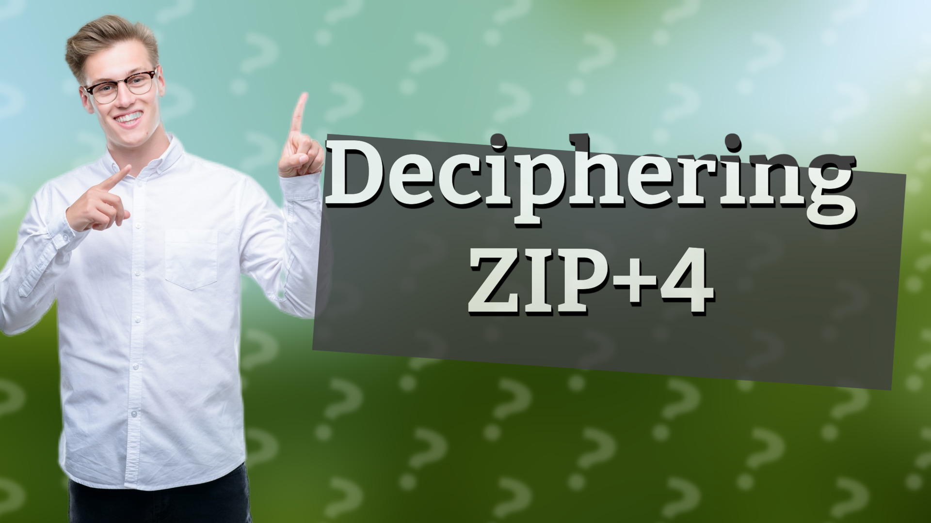 Deciphering ZIP+4