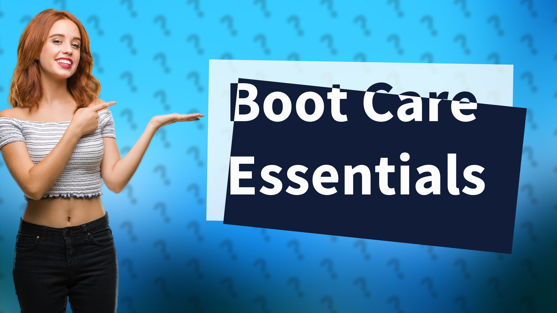 Boot Care Essentials