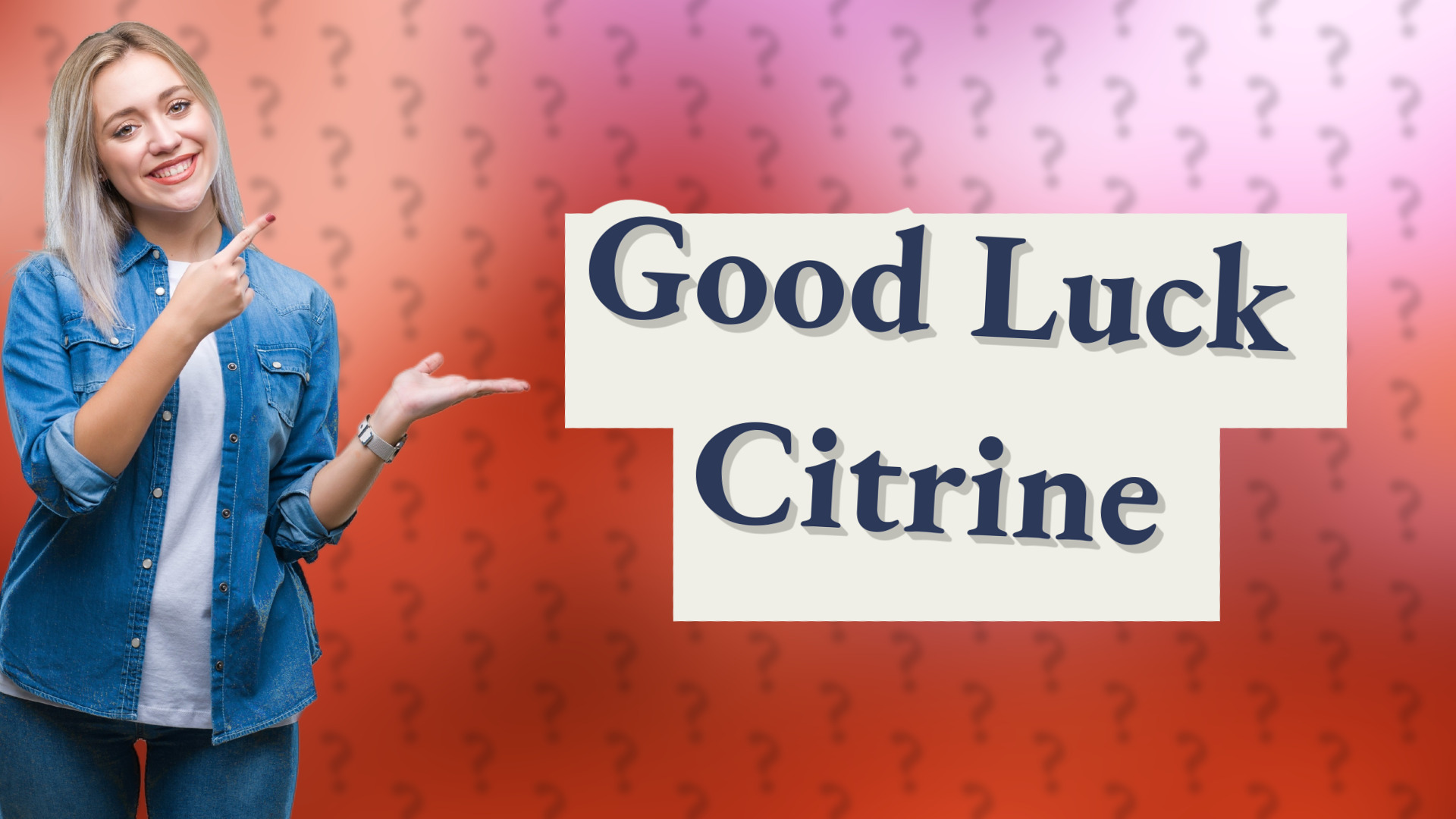 Good Luck Citrine