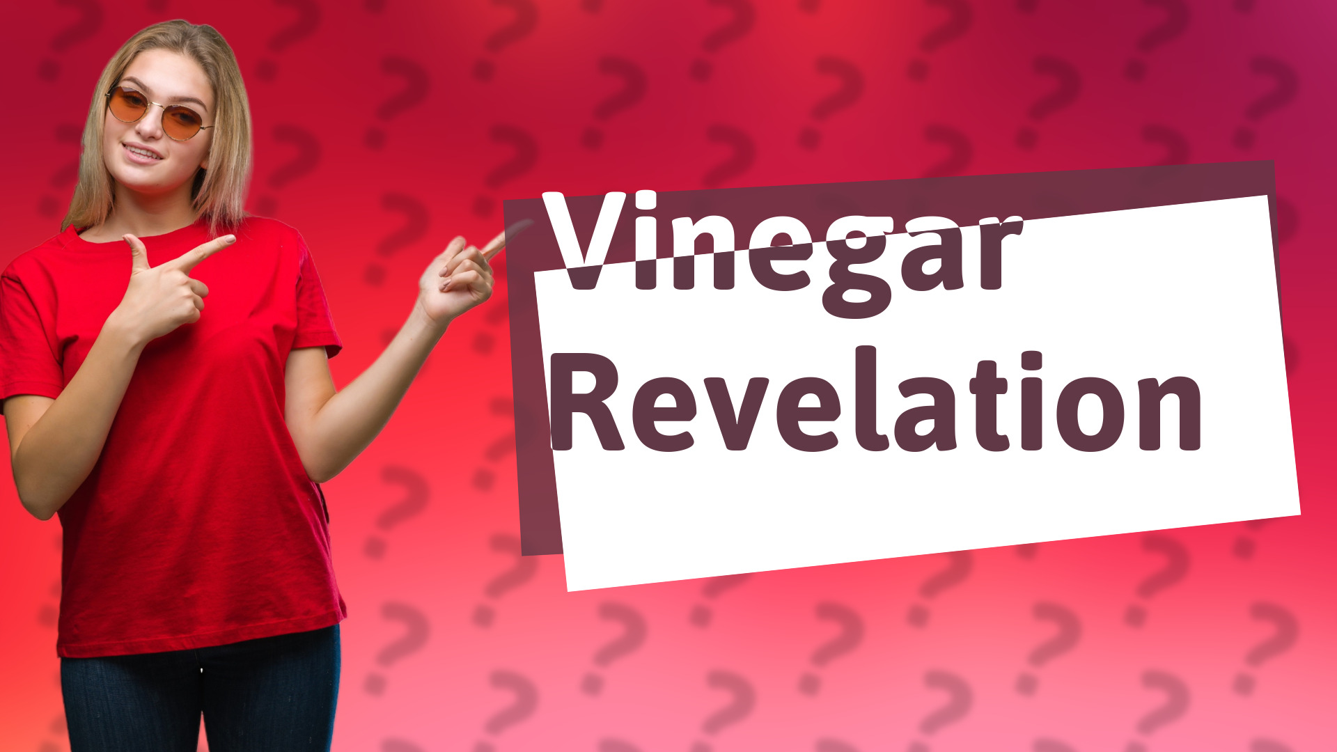 Vinegar Revelation